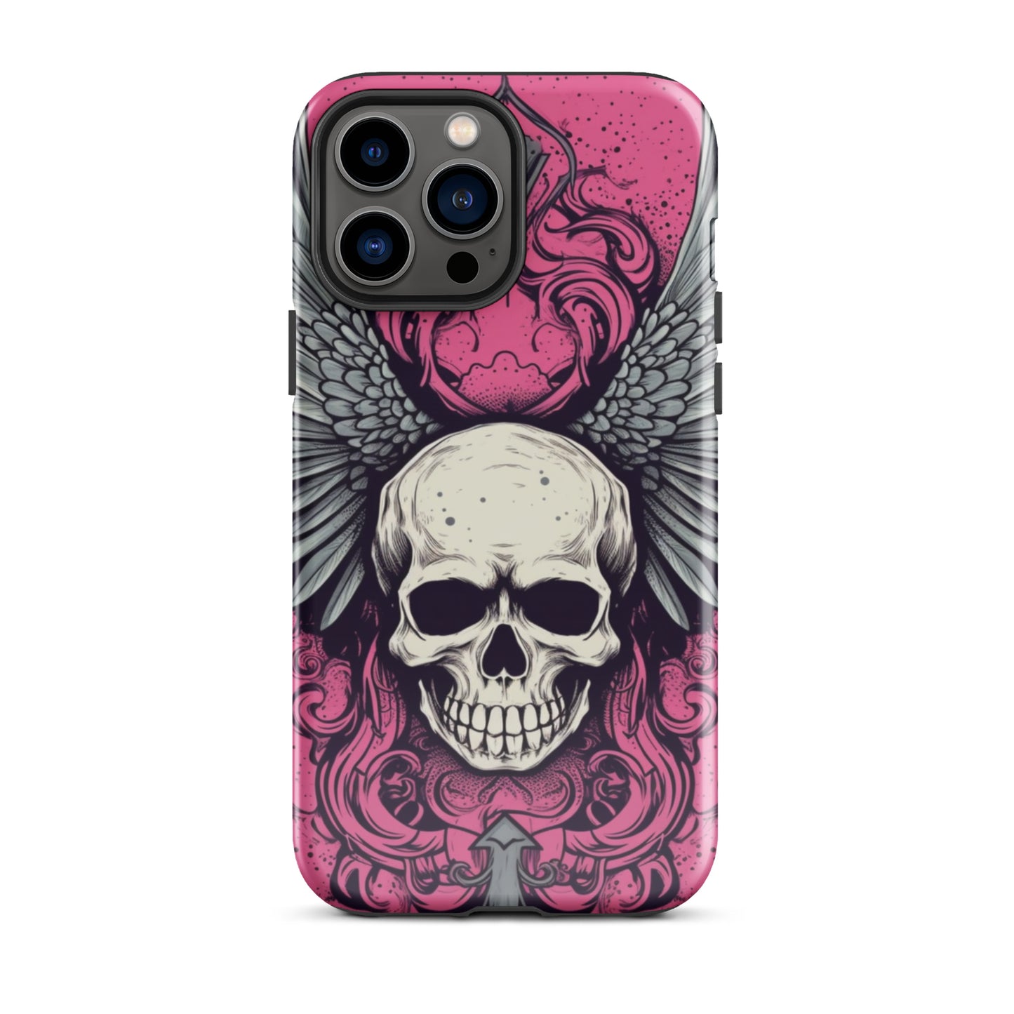 Skull Tough Case, Shockproof Phone Case,Cool Designed Phone Cases, Pocket-friendly