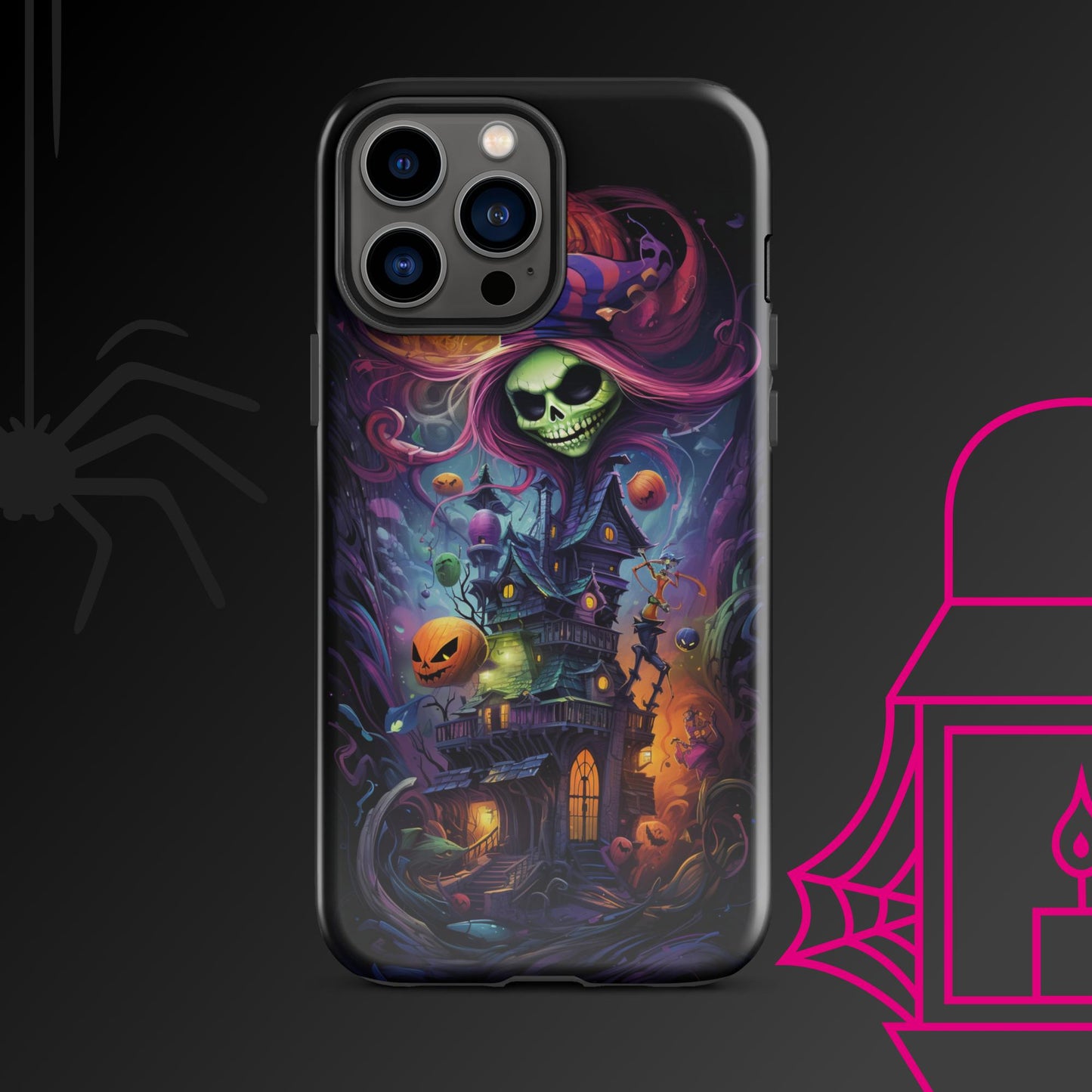 Haunted House Party Tough Case, Shockproof Phone Case,Cool Designed Phone Cases, Pocket-friendly