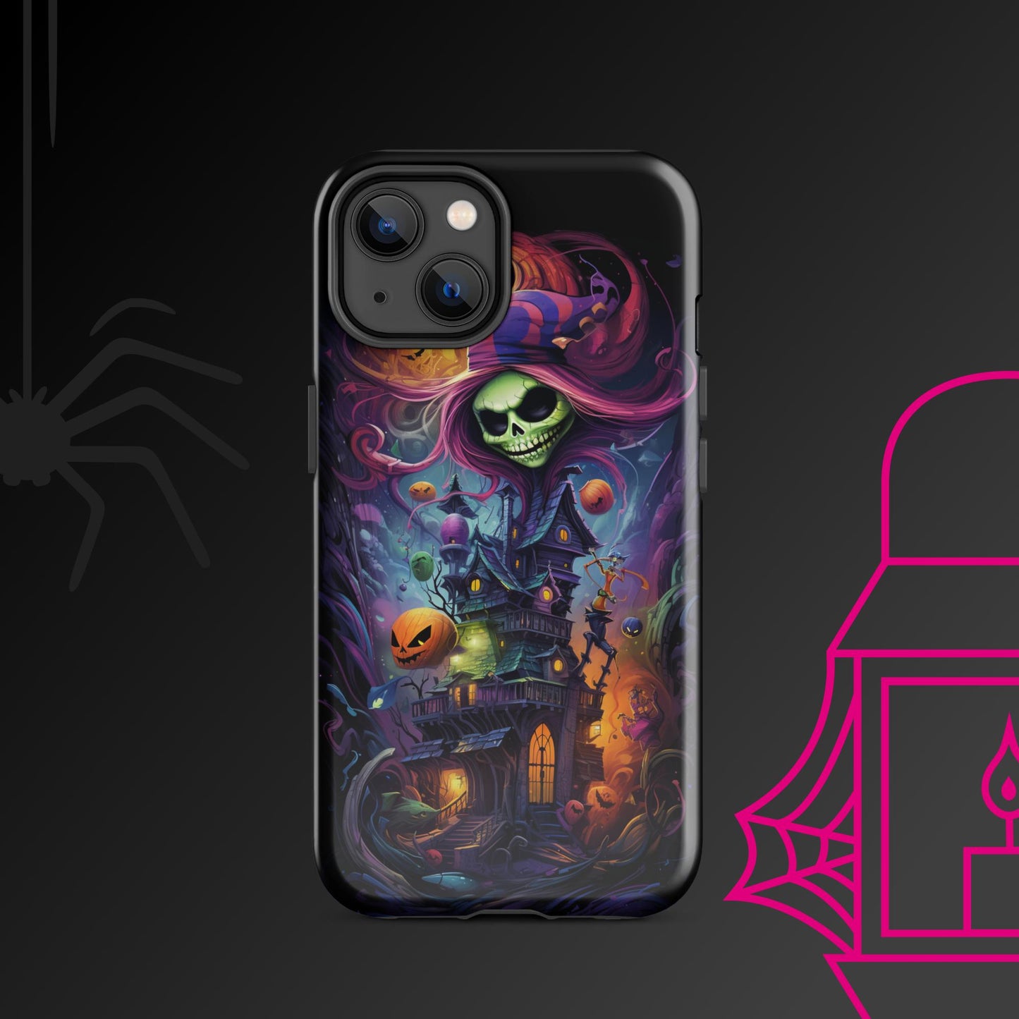 Haunted House Party Tough Case, Shockproof Phone Case,Cool Designed Phone Cases, Pocket-friendly