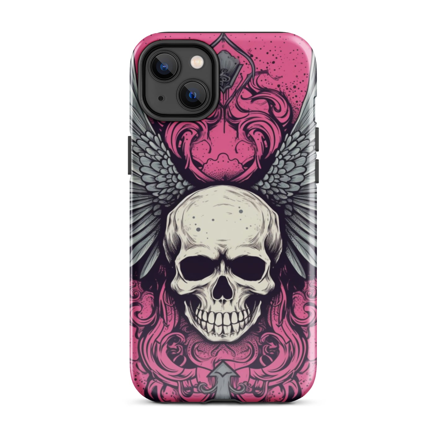 Skull Tough Case, Shockproof Phone Case,Cool Designed Phone Cases, Pocket-friendly