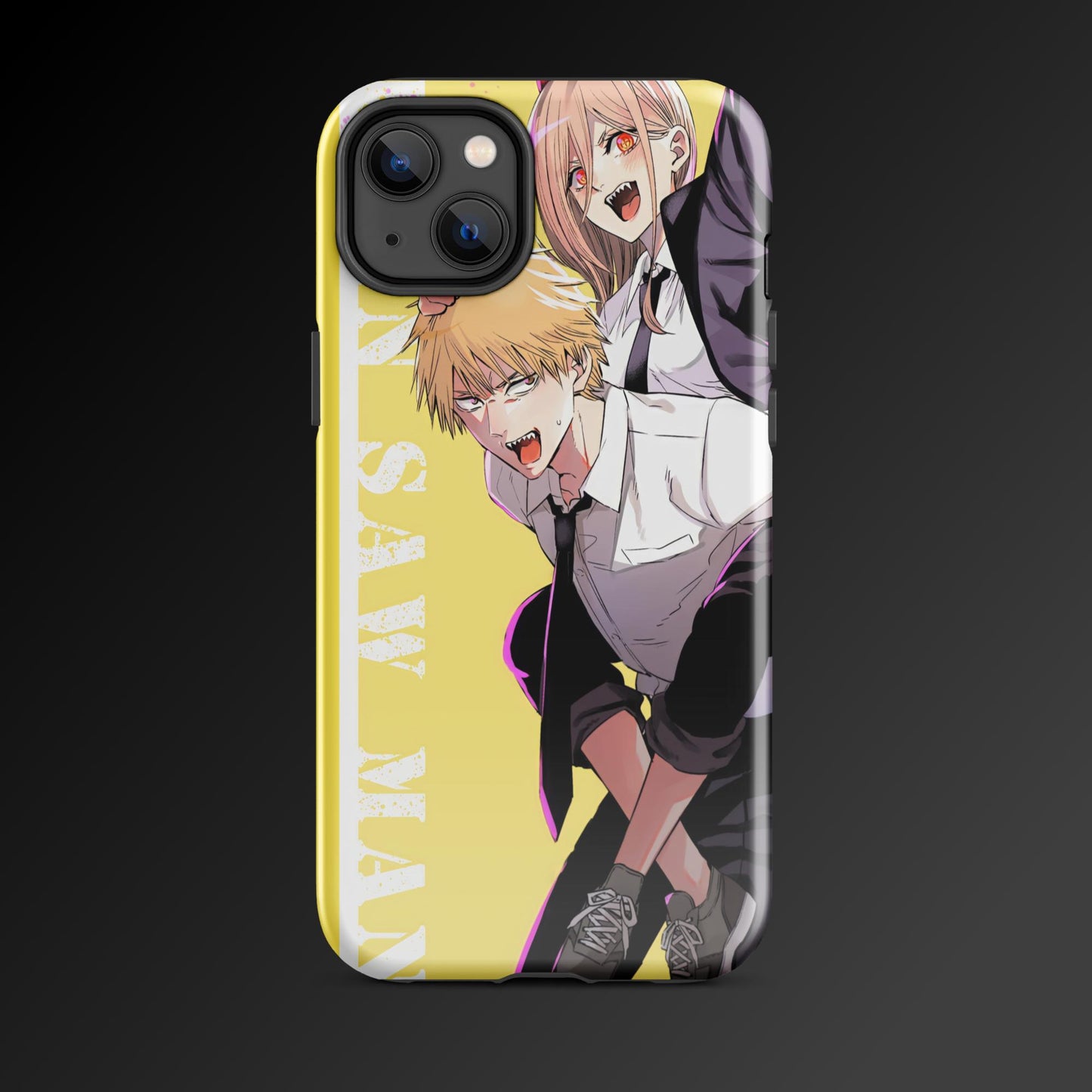 Chain Saw Man Tough Case, Shockproof Phone Case,Cool Designed Phone Cases, Pocket-friendly