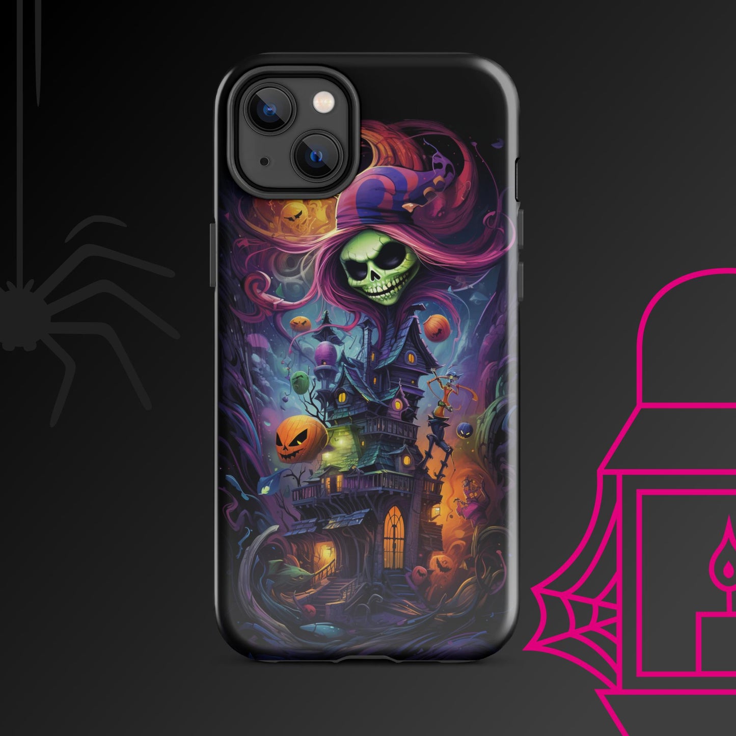 Haunted House Party Tough Case, Shockproof Phone Case,Cool Designed Phone Cases, Pocket-friendly