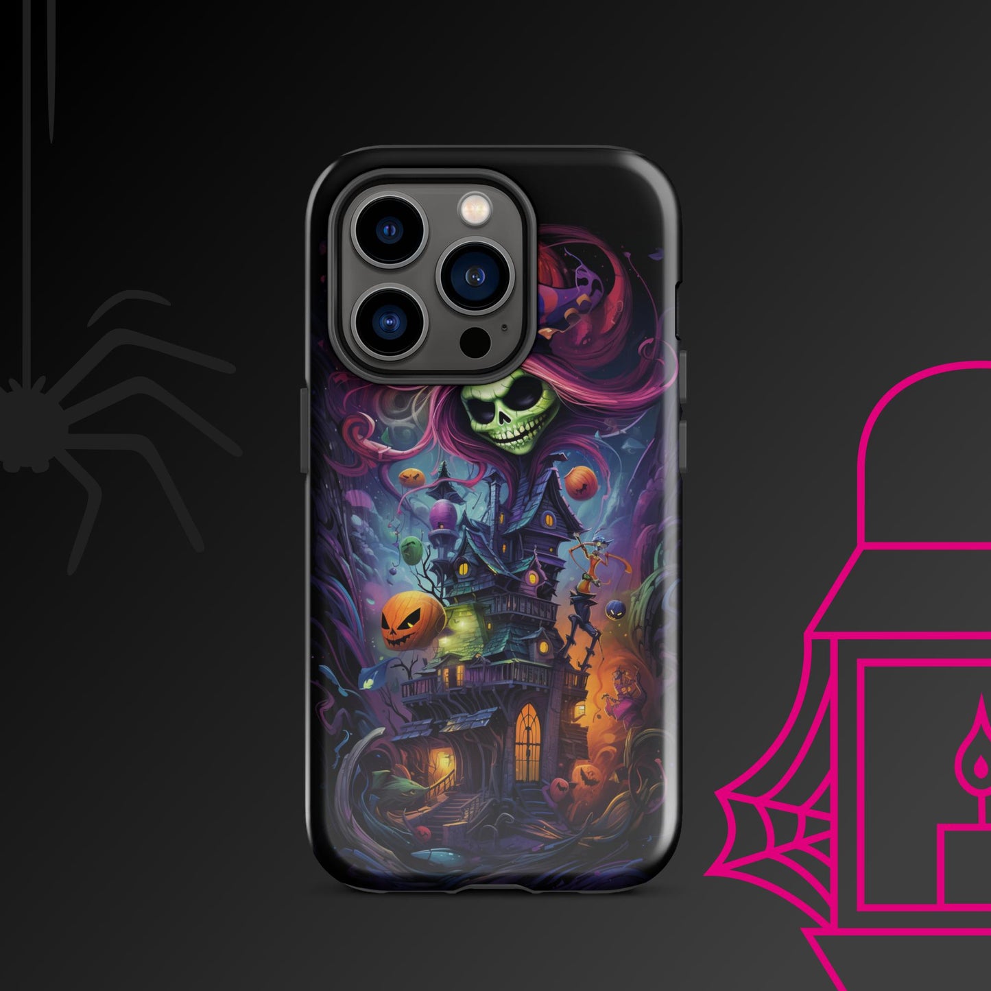 Haunted House Party Tough Case, Shockproof Phone Case,Cool Designed Phone Cases, Pocket-friendly