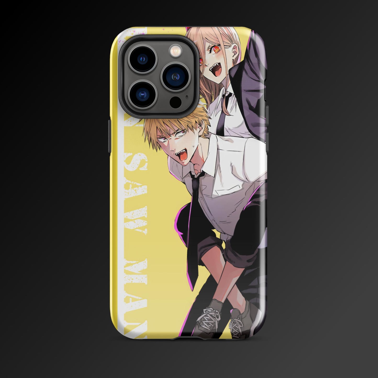 Chain Saw Man Tough Case, Shockproof Phone Case,Cool Designed Phone Cases, Pocket-friendly