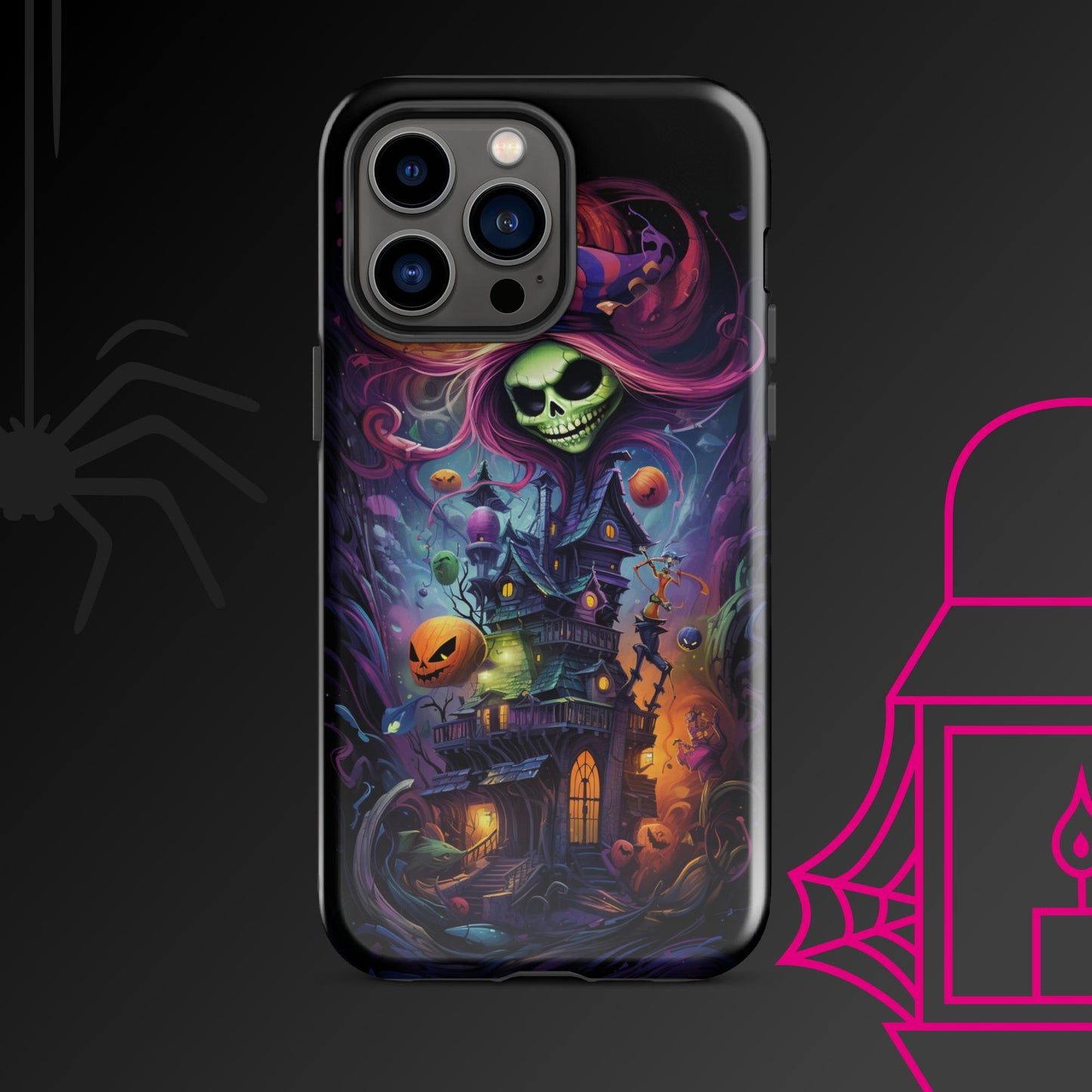 Haunted House Party Tough Case, Shockproof Phone Case,Cool Designed Phone Cases, Pocket-friendly