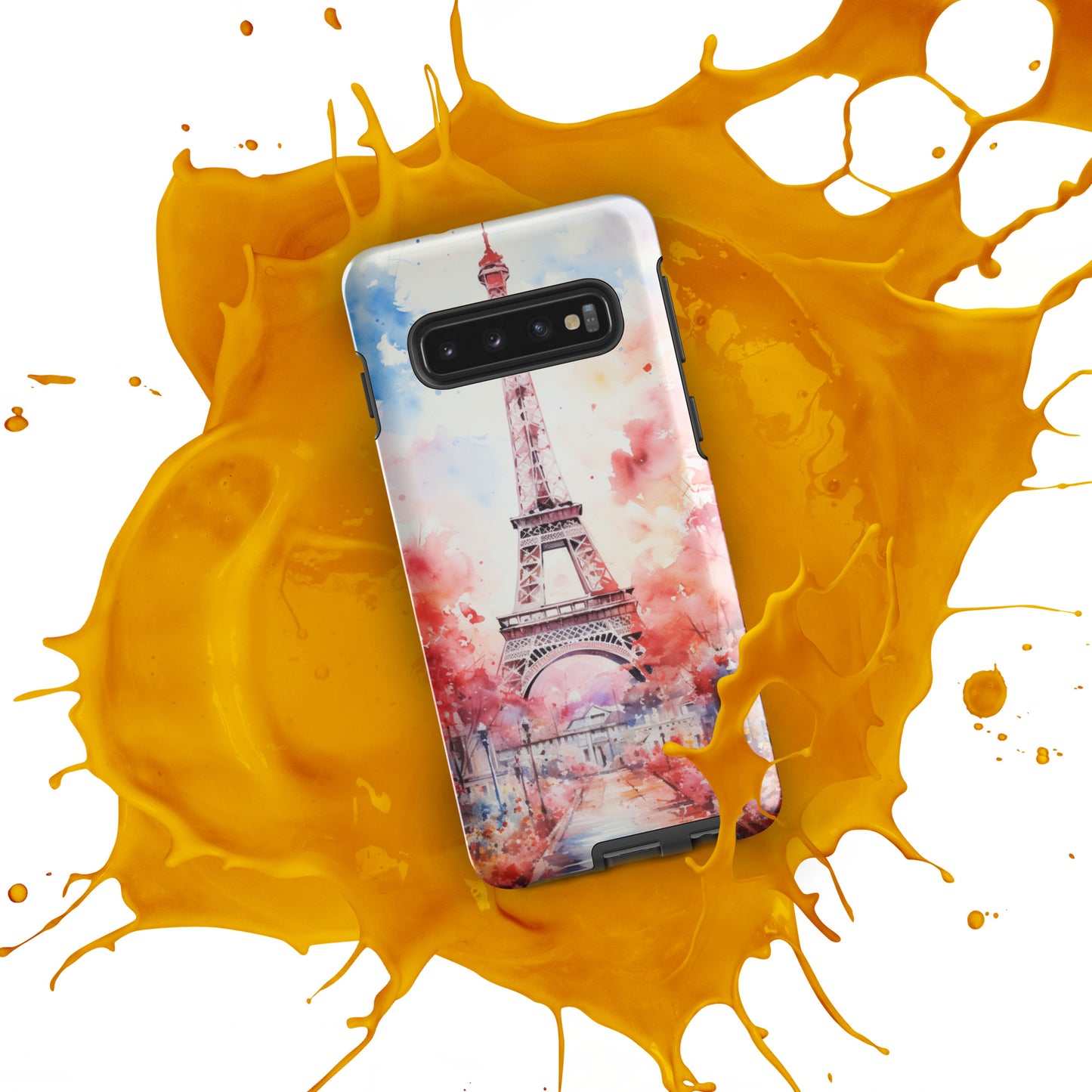 Watercolor Paris Dream Tough Case, Shockproof Phone Case,Cool Designed Phone Cases, Pocket-friendly