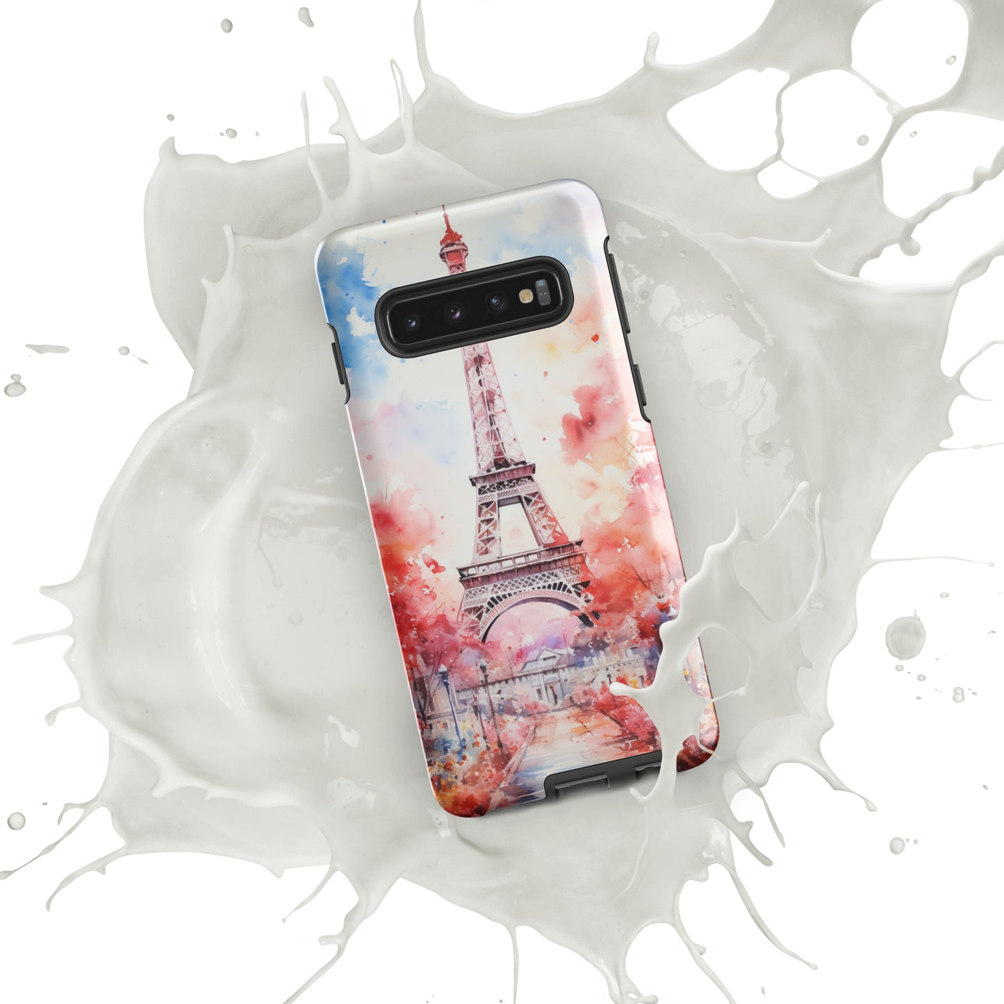Watercolor Paris Dream Tough Case, Shockproof Phone Case,Cool Designed Phone Cases, Pocket-friendly