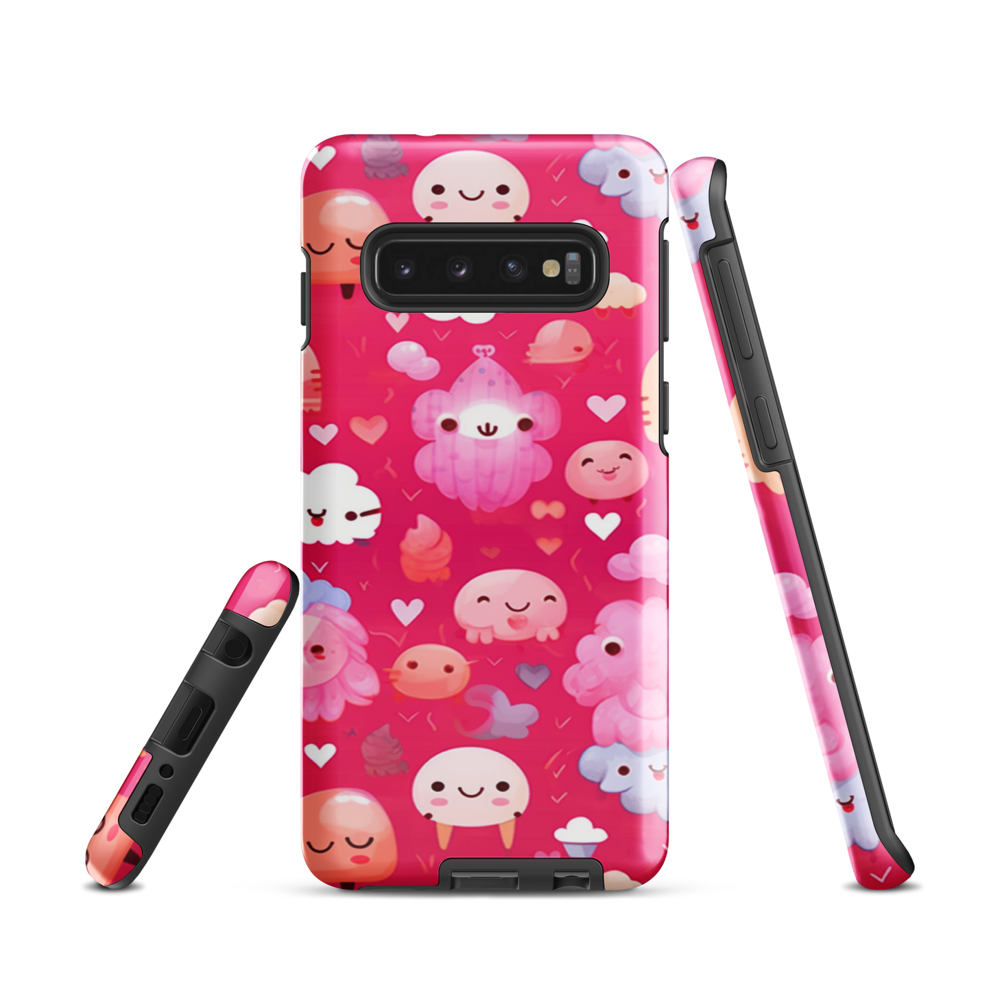 Pink and Fluffy Tough Case, Shockproof Phone Case,Cool Designed Phone Cases, Pocket-friendly