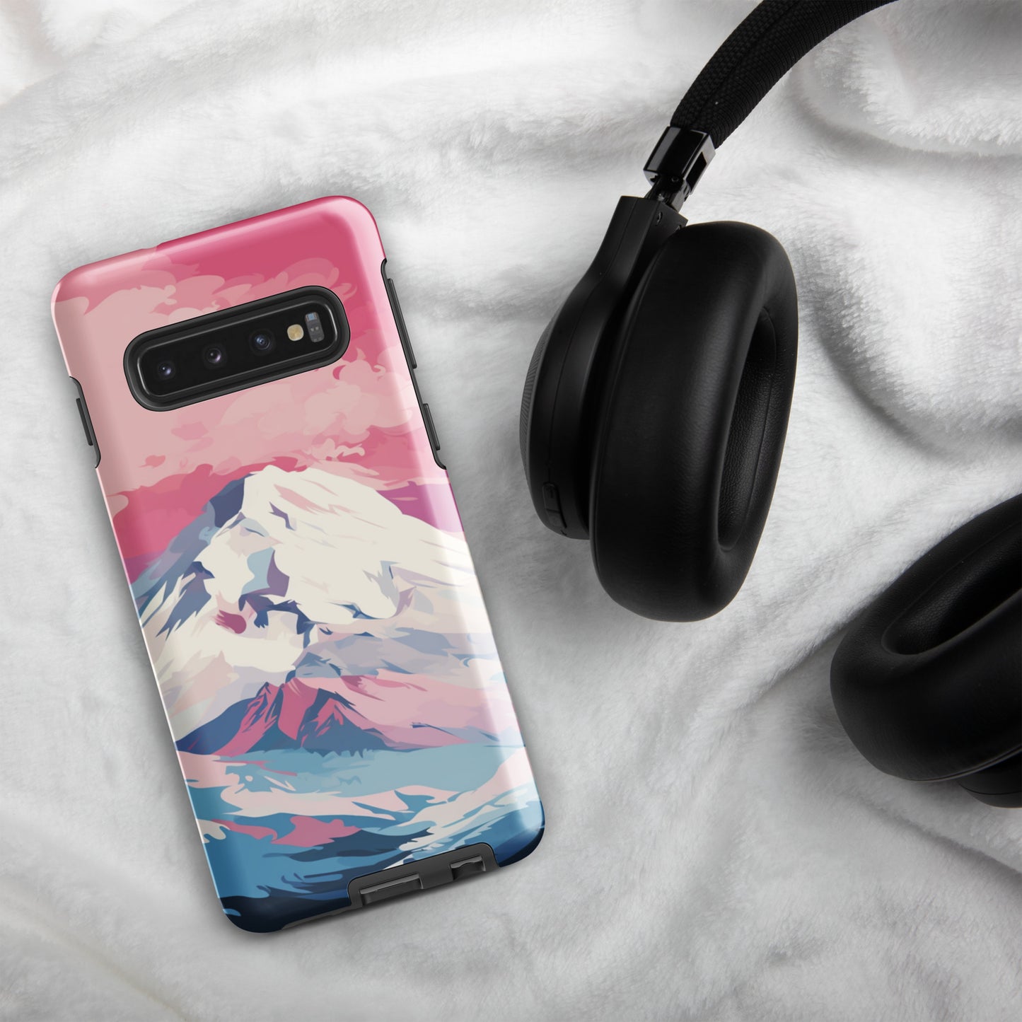 Pastel Mountain Tough Case, Shockproof Phone Case,Cool Designed Phone Cases, Pocket-friendly