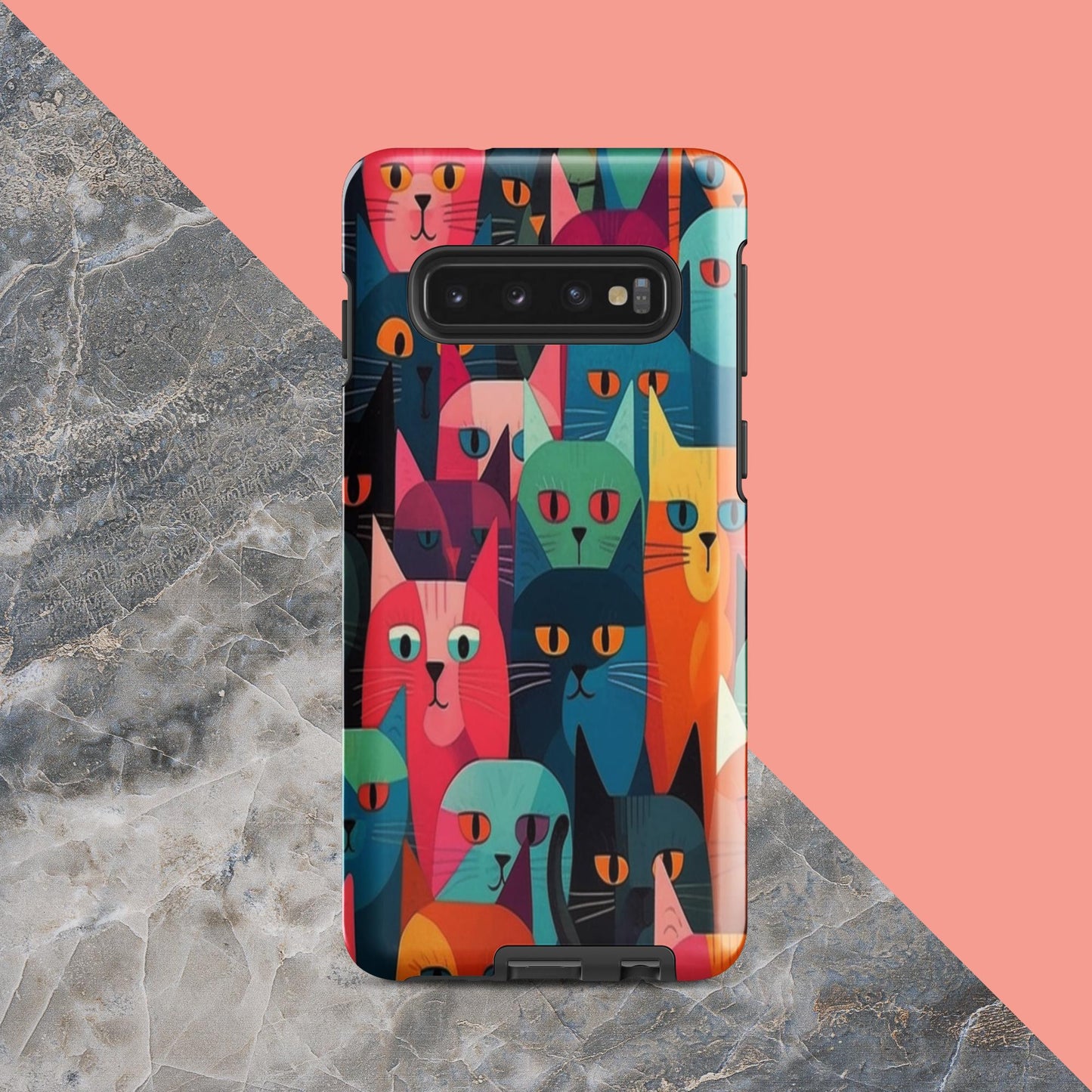 Cat Lady Tough Case, Shockproof Phone Case,Cool Designed Phone Cases, Pocket-friendly