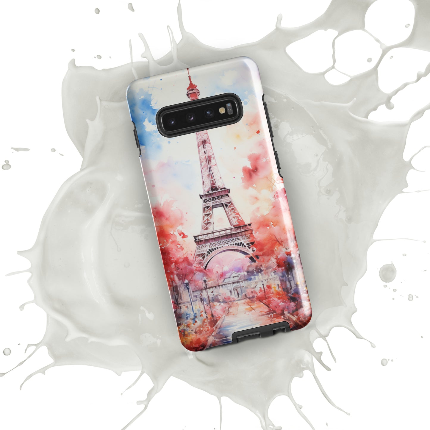 Watercolor Paris Dream Tough Case, Shockproof Phone Case,Cool Designed Phone Cases, Pocket-friendly