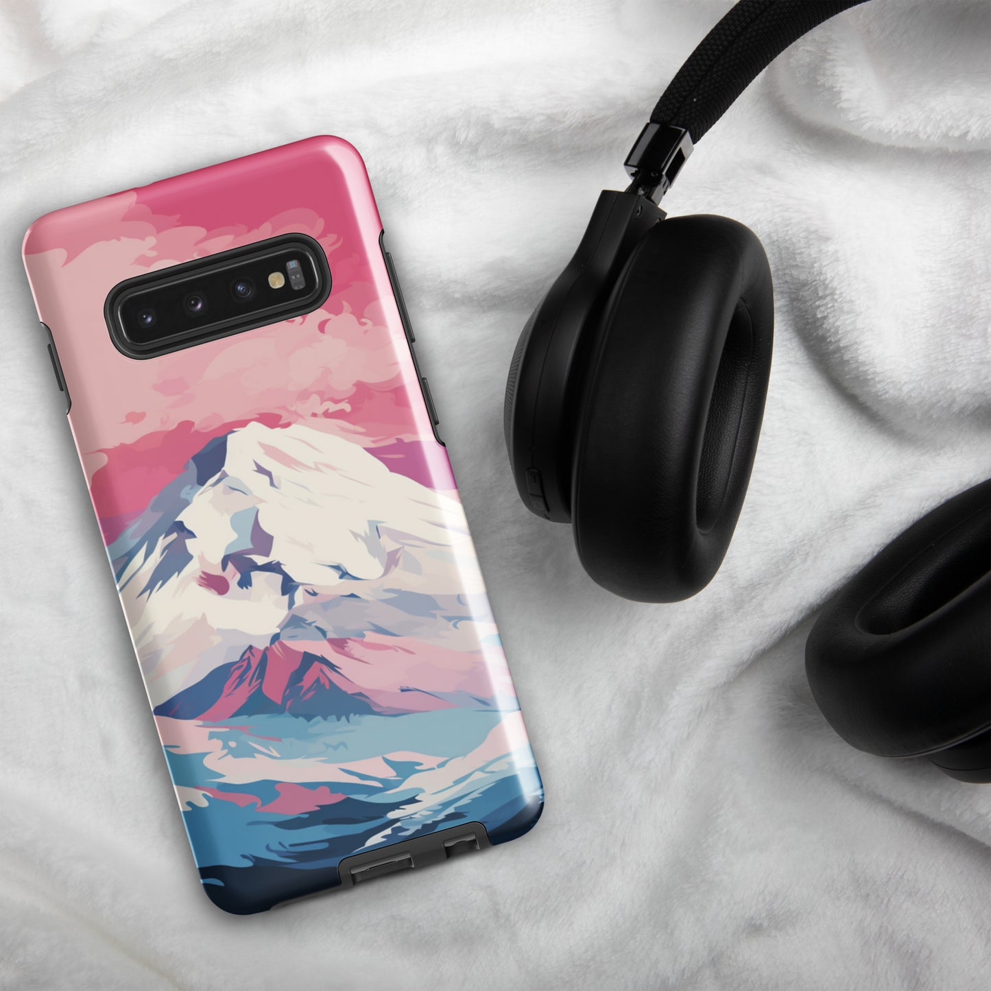 Pastel Mountain Tough Case, Shockproof Phone Case,Cool Designed Phone Cases, Pocket-friendly