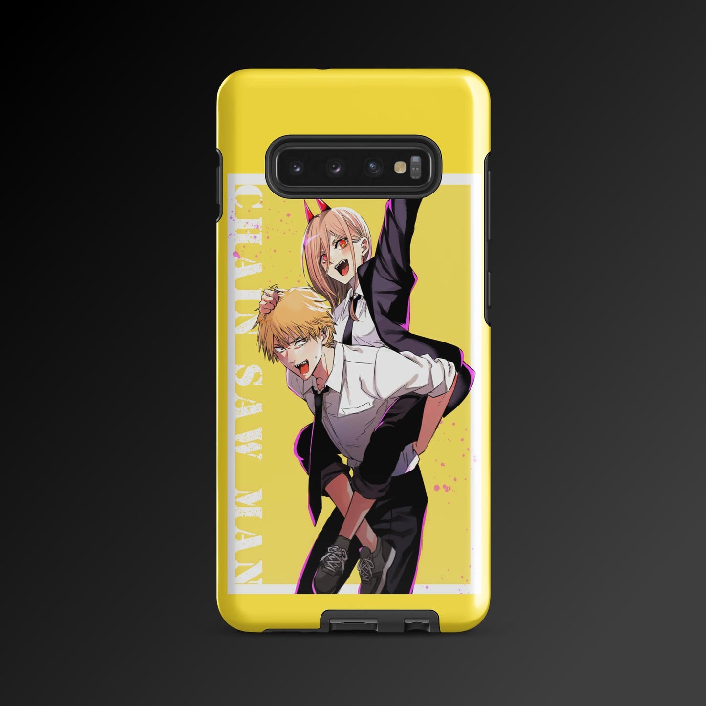 Chain Saw Man Tough Case, Shockproof Phone Case,Cool Designed Phone Cases, Pocket-friendly