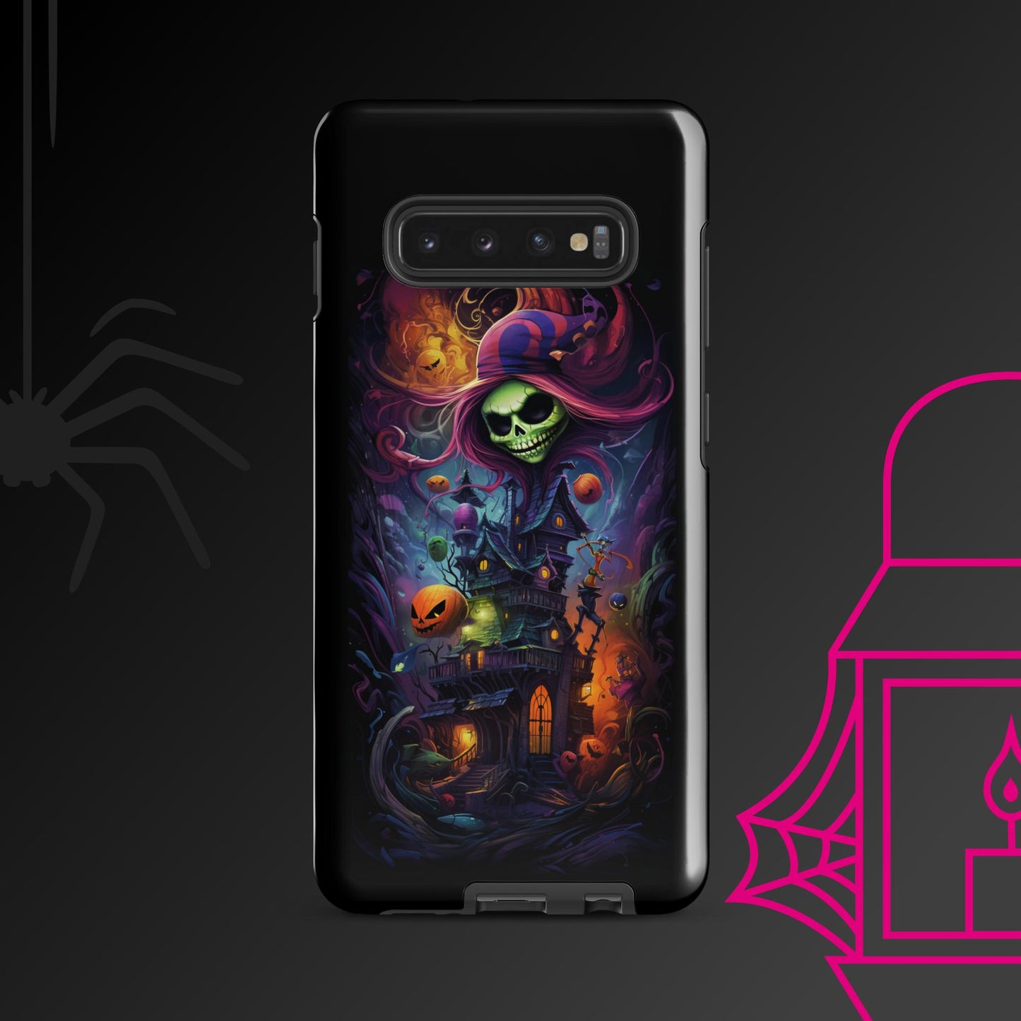 Haunted House Party Tough Case, Shockproof Phone Case,Cool Designed Phone Cases, Pocket-friendly