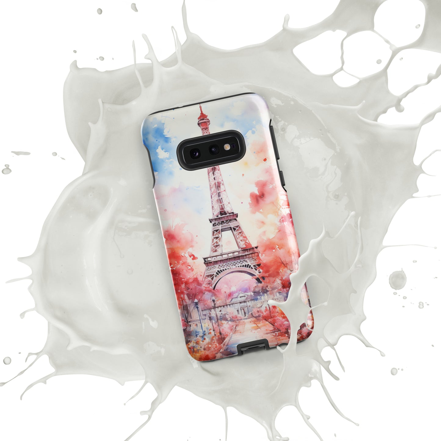 Watercolor Paris Dream Tough Case, Shockproof Phone Case,Cool Designed Phone Cases, Pocket-friendly