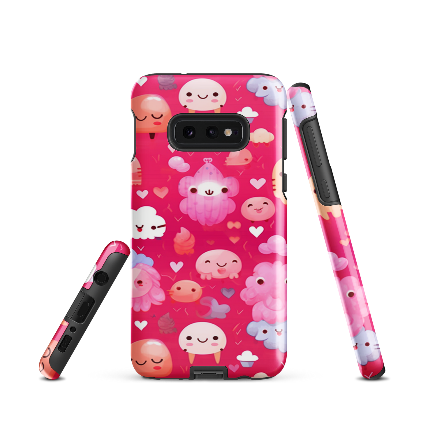 Pink and Fluffy Tough Case, Shockproof Phone Case,Cool Designed Phone Cases, Pocket-friendly