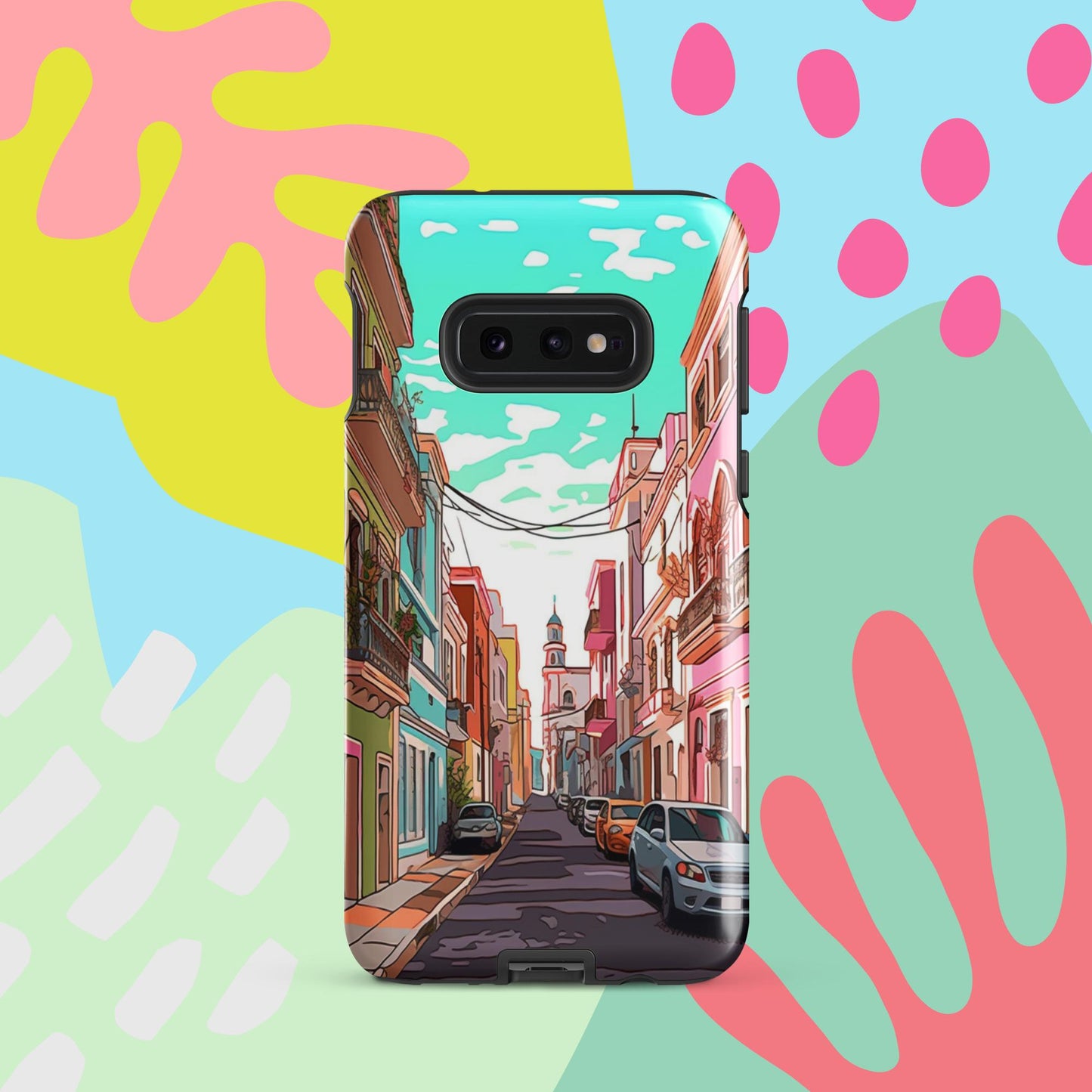 Old San Juan Tough Case, Shockproof Phone Case,Cool Designed Phone Cases, Pocket-friendly