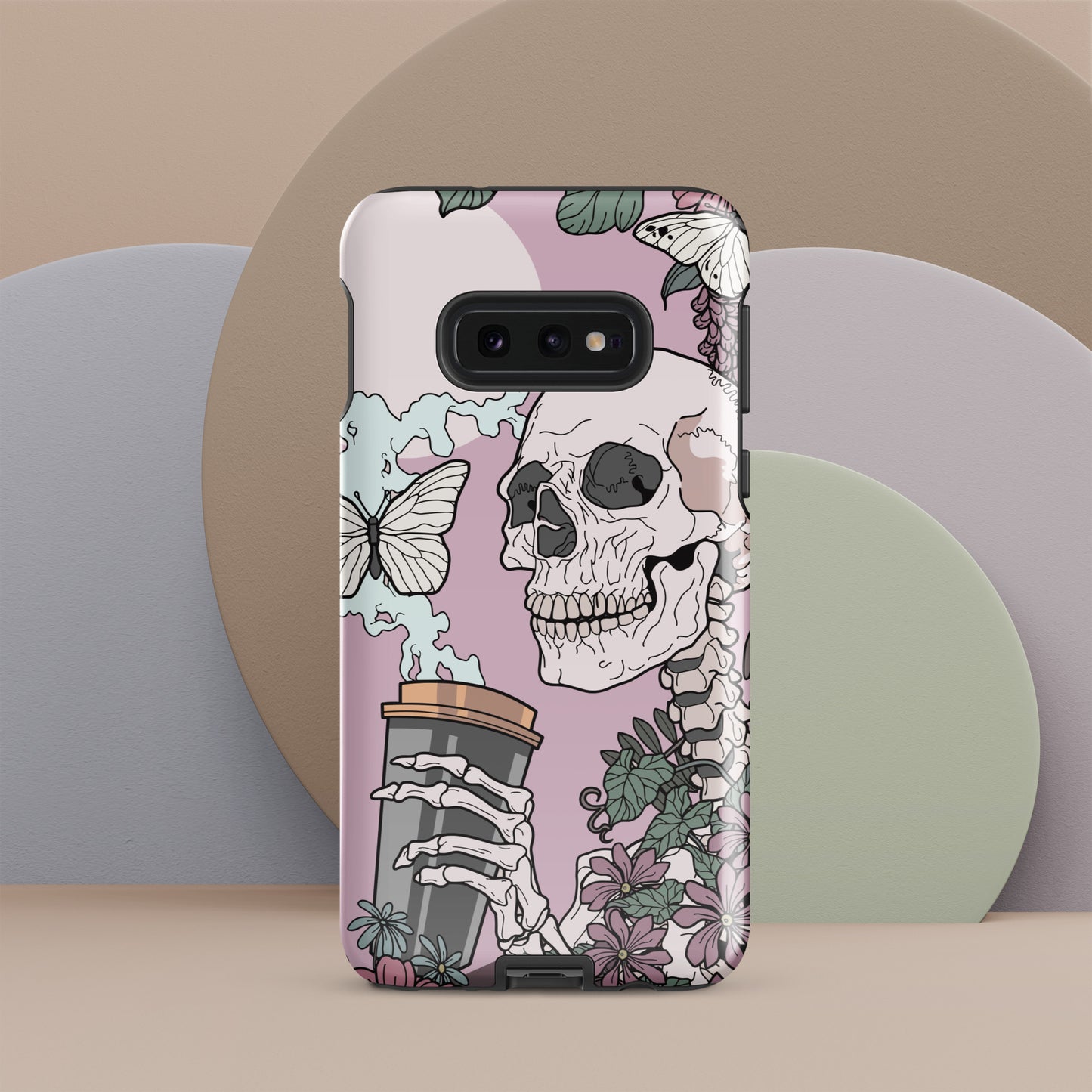 I'm Dead Without My Coffee Tough case for Samsung®, Shockproof Phone Case, Anime Designed Phone Cases, Pocket-friendly