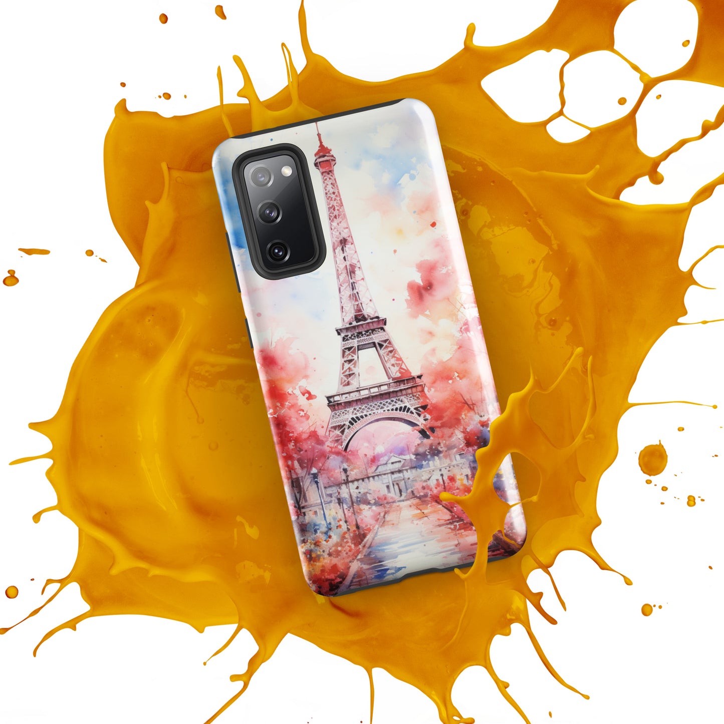 Watercolor Paris Dream Tough Case, Shockproof Phone Case,Cool Designed Phone Cases, Pocket-friendly