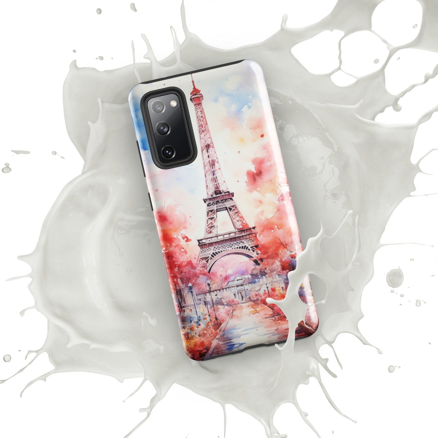 Watercolor Paris Dream Tough Case, Shockproof Phone Case,Cool Designed Phone Cases, Pocket-friendly
