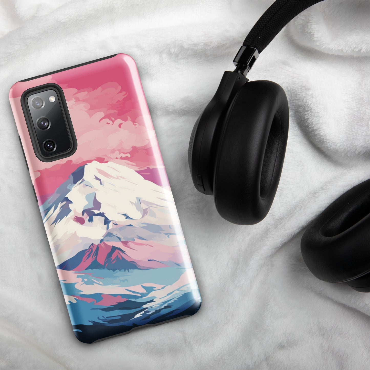 Pastel Mountain Tough Case, Shockproof Phone Case,Cool Designed Phone Cases, Pocket-friendly