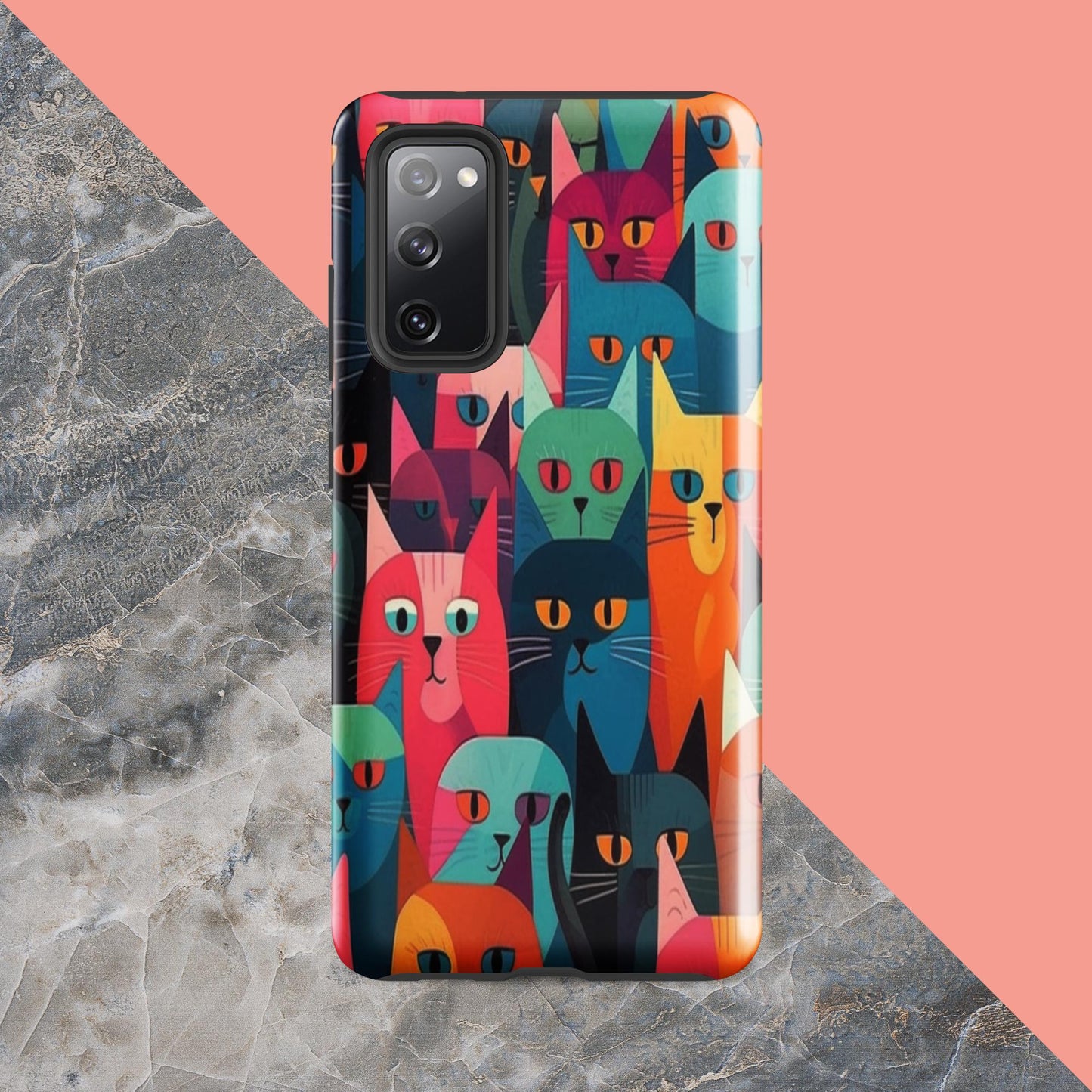 Cat Lady Tough Case, Shockproof Phone Case,Cool Designed Phone Cases, Pocket-friendly