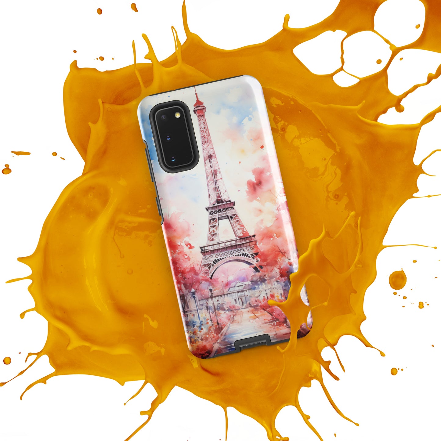 Watercolor Paris Dream Tough Case, Shockproof Phone Case,Cool Designed Phone Cases, Pocket-friendly
