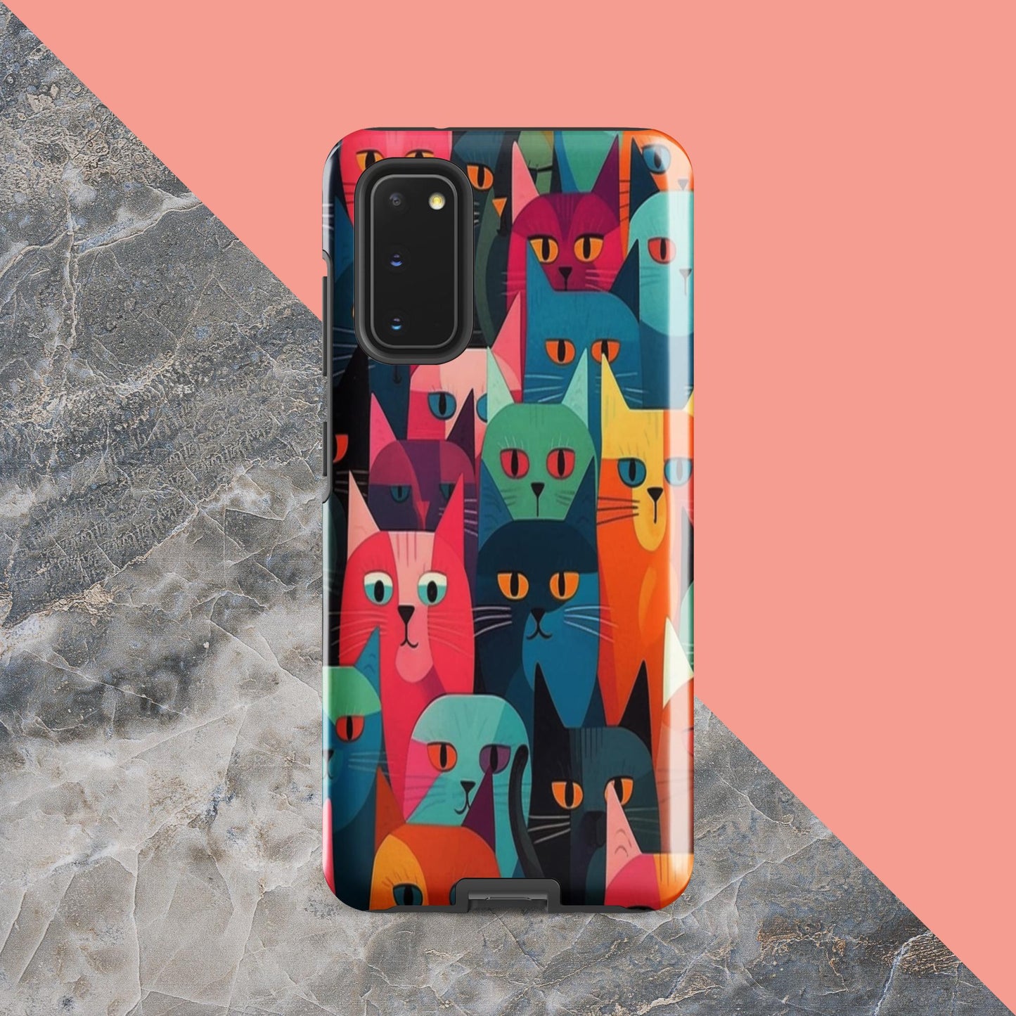 Cat Lady Tough Case, Shockproof Phone Case,Cool Designed Phone Cases, Pocket-friendly