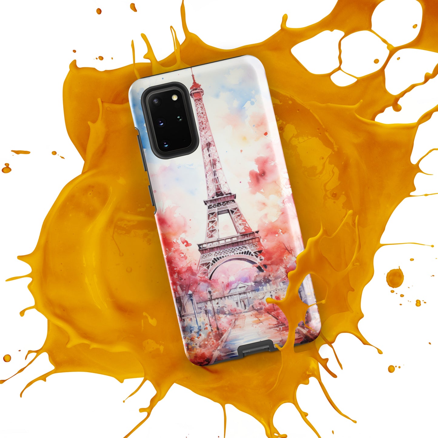 Watercolor Paris Dream Tough Case, Shockproof Phone Case,Cool Designed Phone Cases, Pocket-friendly