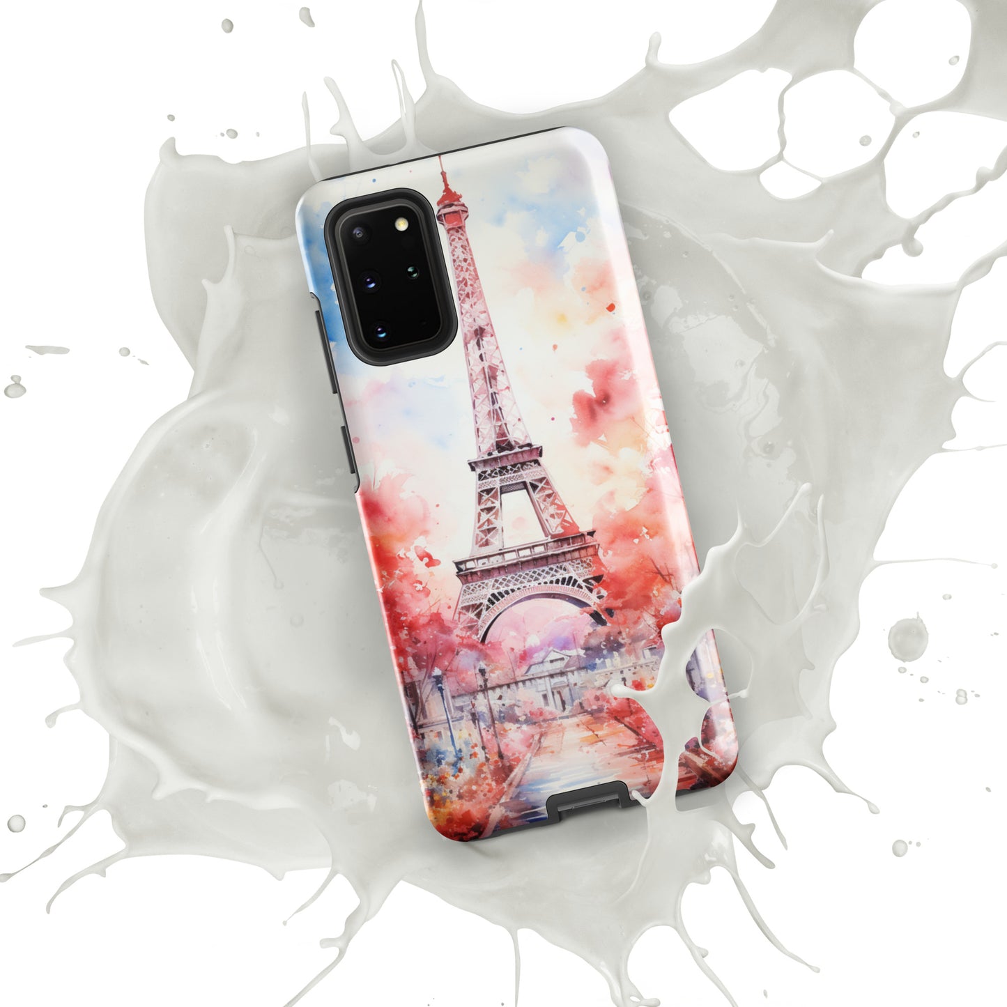 Watercolor Paris Dream Tough Case, Shockproof Phone Case,Cool Designed Phone Cases, Pocket-friendly