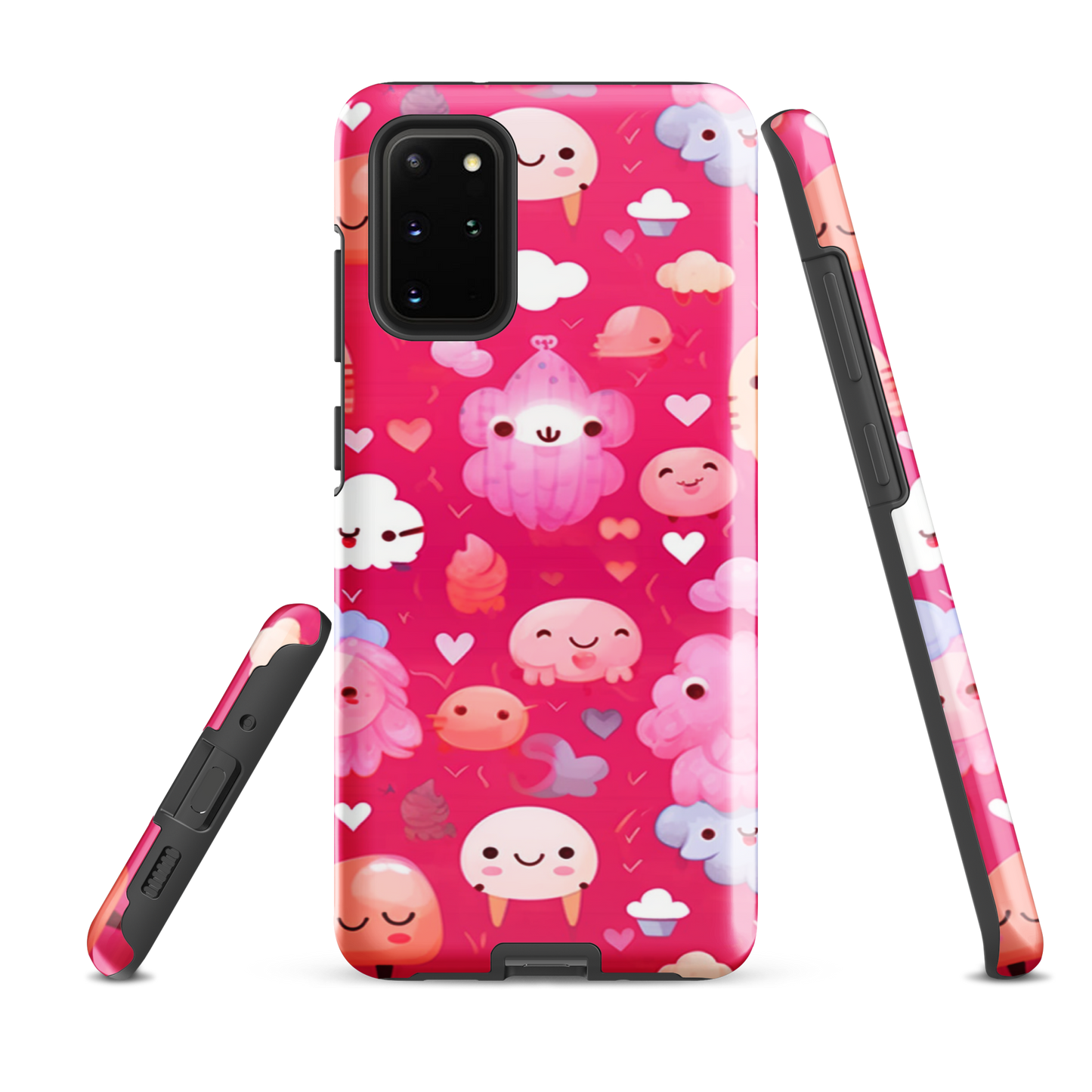 Pink and Fluffy Tough Case, Shockproof Phone Case,Cool Designed Phone Cases, Pocket-friendly