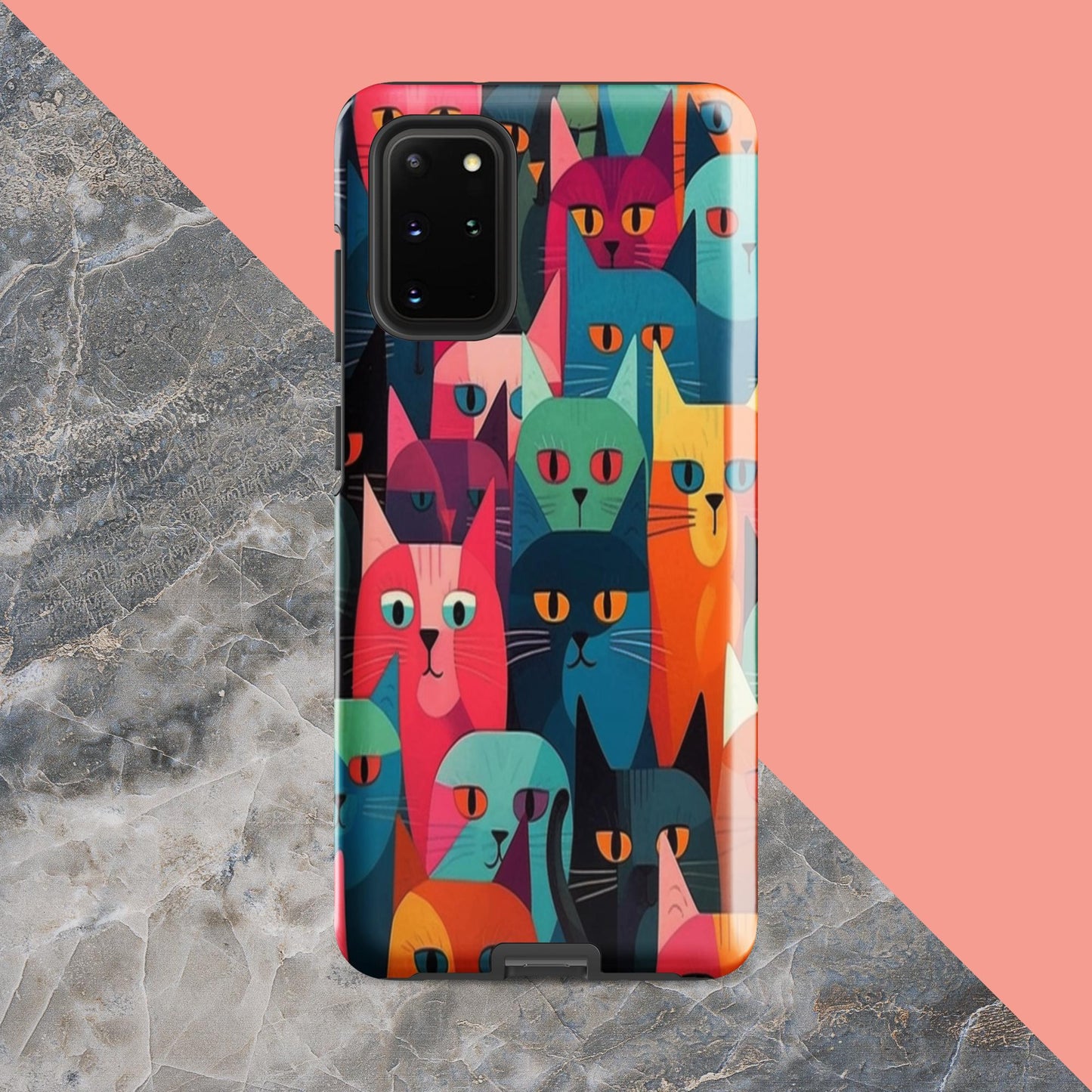 Cat Lady Tough Case, Shockproof Phone Case,Cool Designed Phone Cases, Pocket-friendly