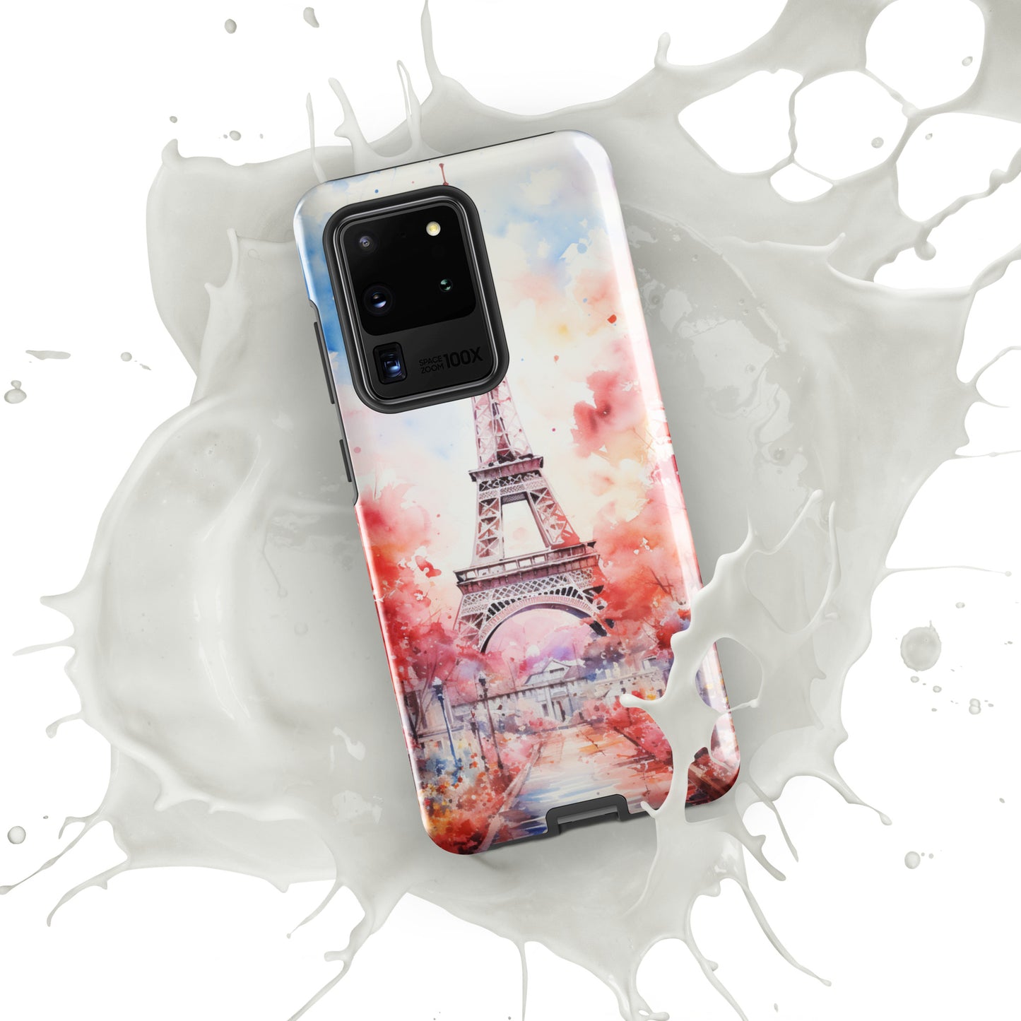 Watercolor Paris Dream Tough Case, Shockproof Phone Case,Cool Designed Phone Cases, Pocket-friendly