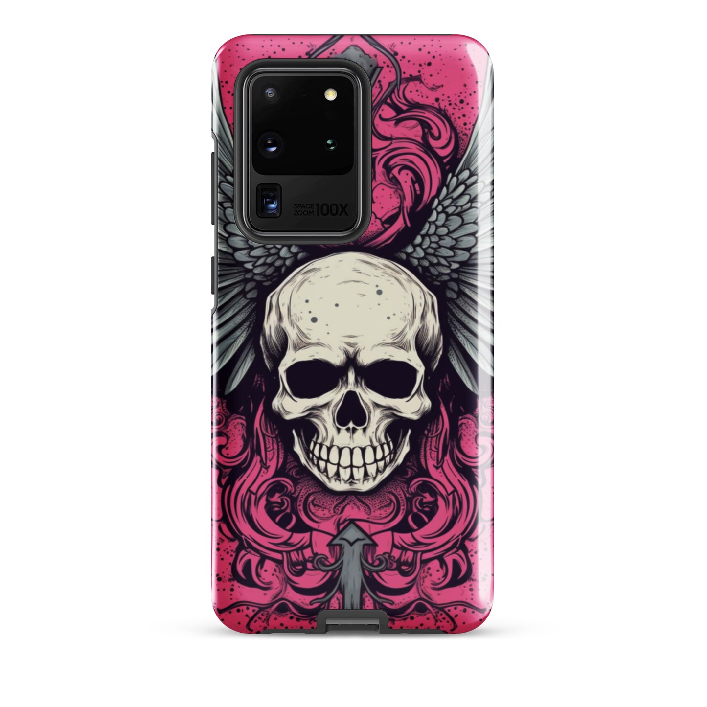 Skull Tough Case, Shockproof Phone Case,Cool Designed Phone Cases, Pocket-friendly