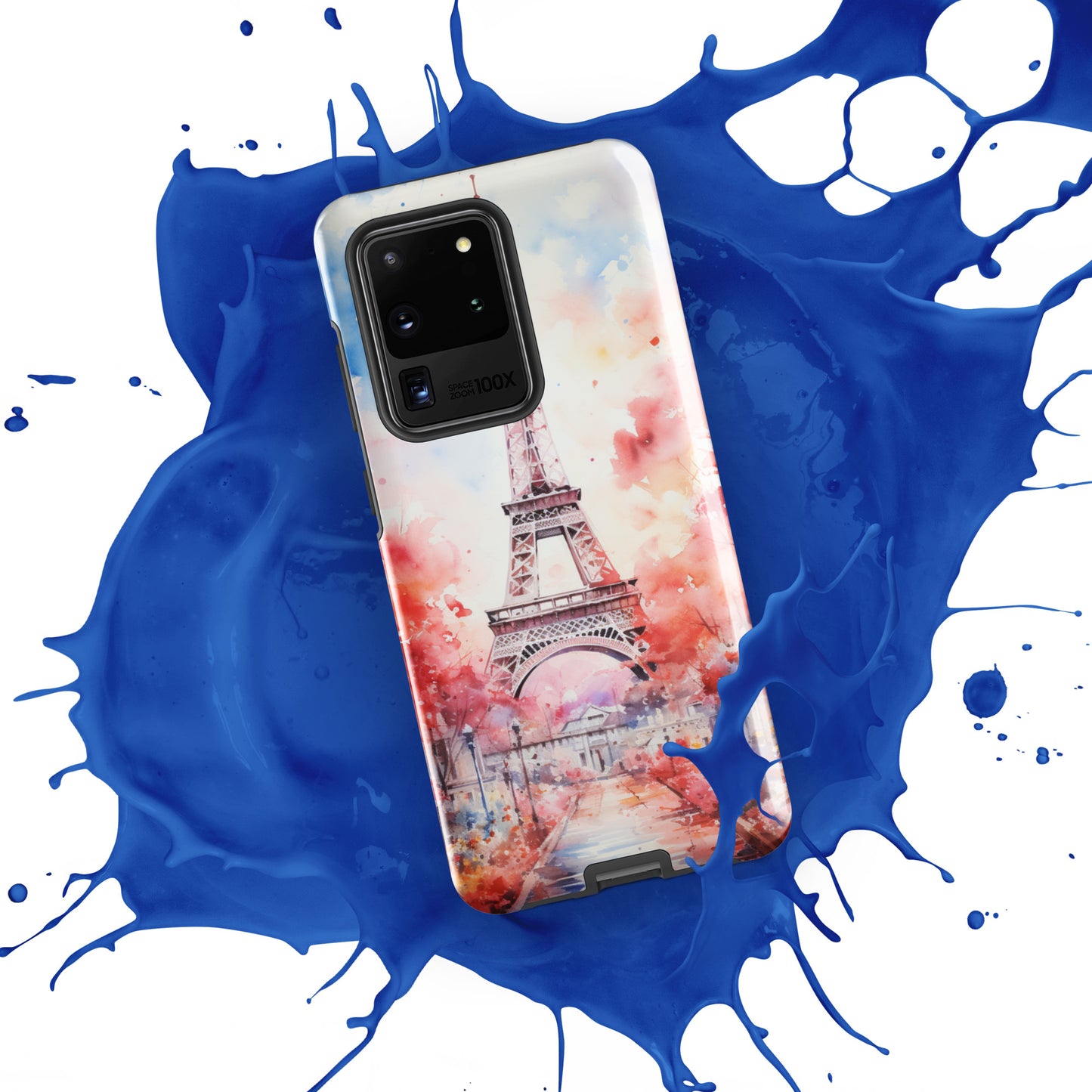 Watercolor Paris Dream Tough Case, Shockproof Phone Case,Cool Designed Phone Cases, Pocket-friendly
