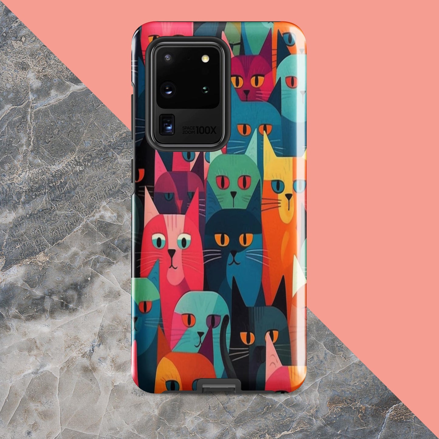 Cat Lady Tough Case, Shockproof Phone Case,Cool Designed Phone Cases, Pocket-friendly