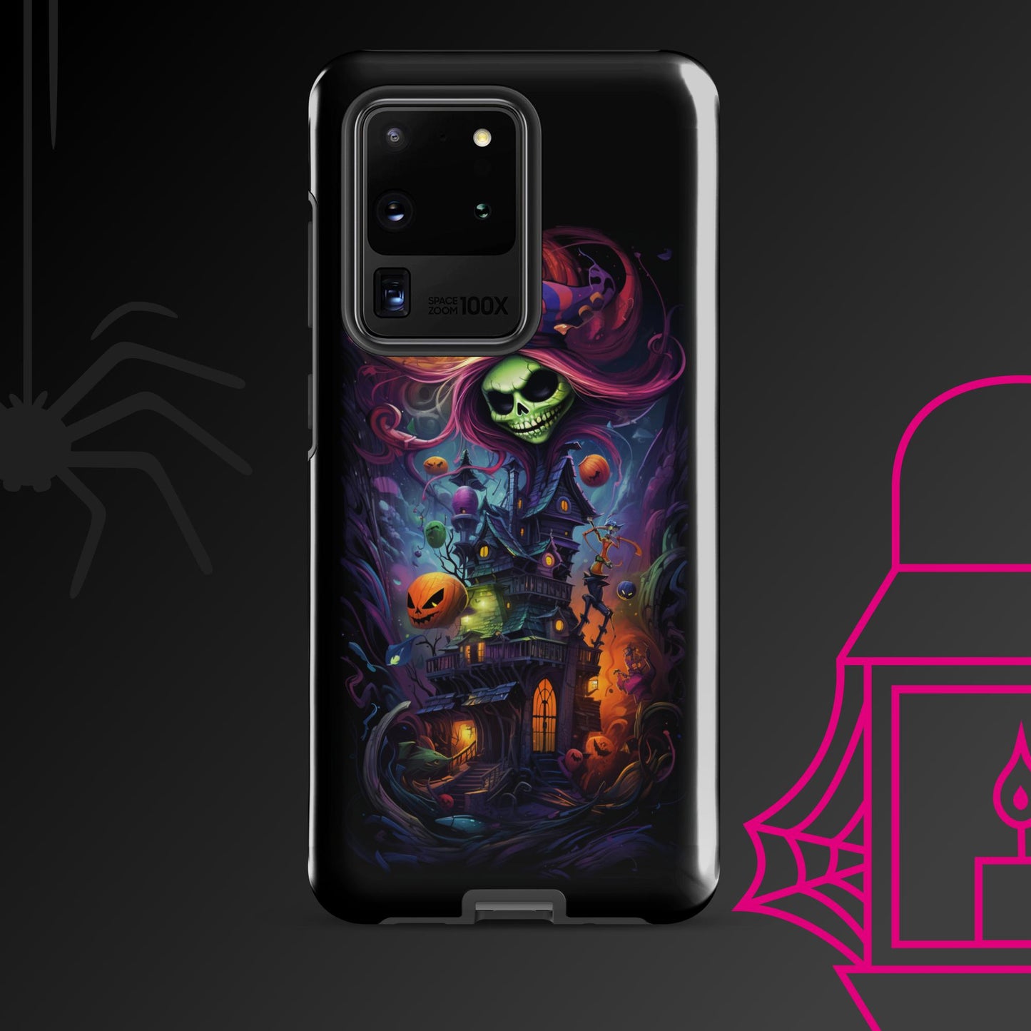 Haunted House Party Tough Case, Shockproof Phone Case,Cool Designed Phone Cases, Pocket-friendly
