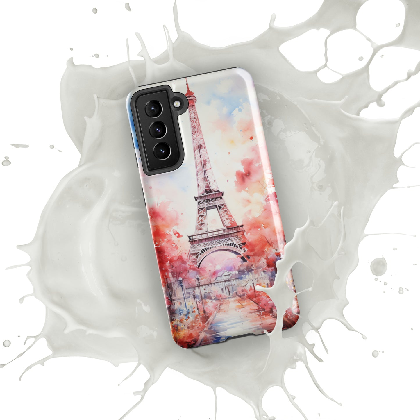 Watercolor Paris Dream Tough Case, Shockproof Phone Case,Cool Designed Phone Cases, Pocket-friendly