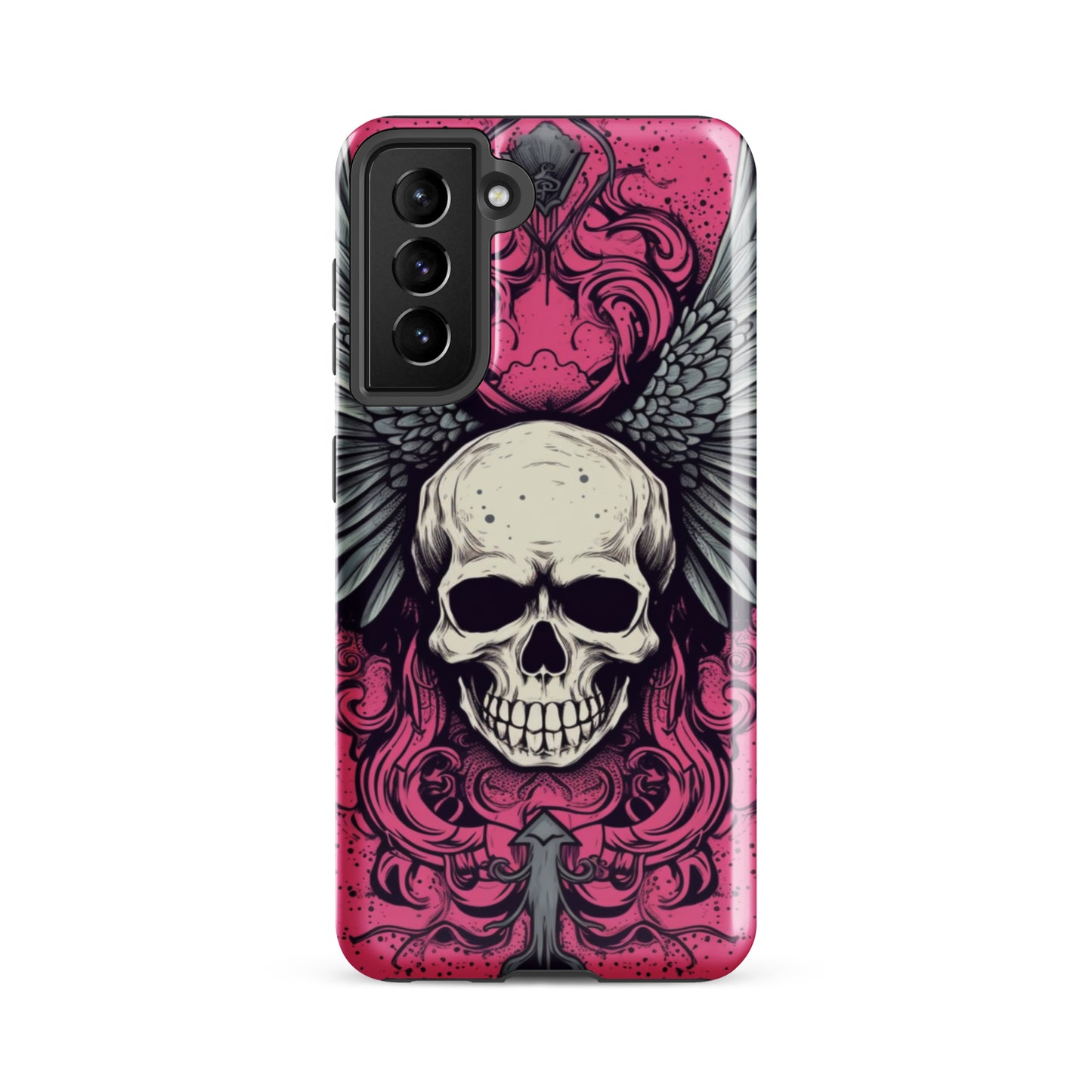Skull Tough Case, Shockproof Phone Case,Cool Designed Phone Cases, Pocket-friendly