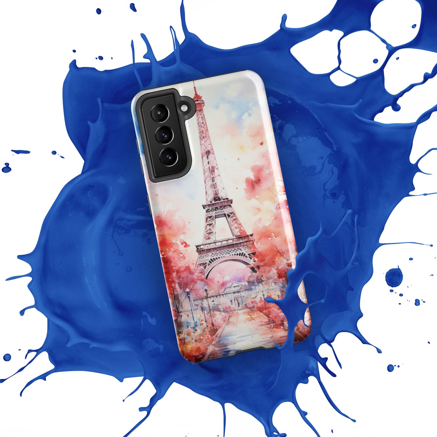 Watercolor Paris Dream Tough Case, Shockproof Phone Case,Cool Designed Phone Cases, Pocket-friendly