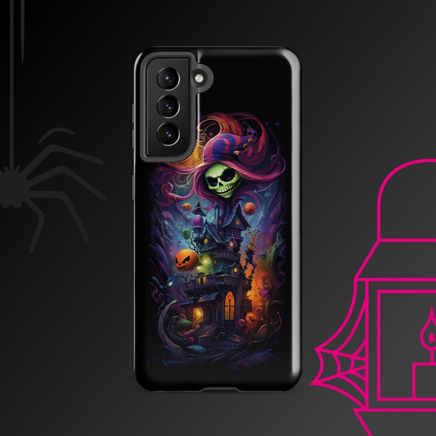Haunted House Party Tough Case, Shockproof Phone Case,Cool Designed Phone Cases, Pocket-friendly