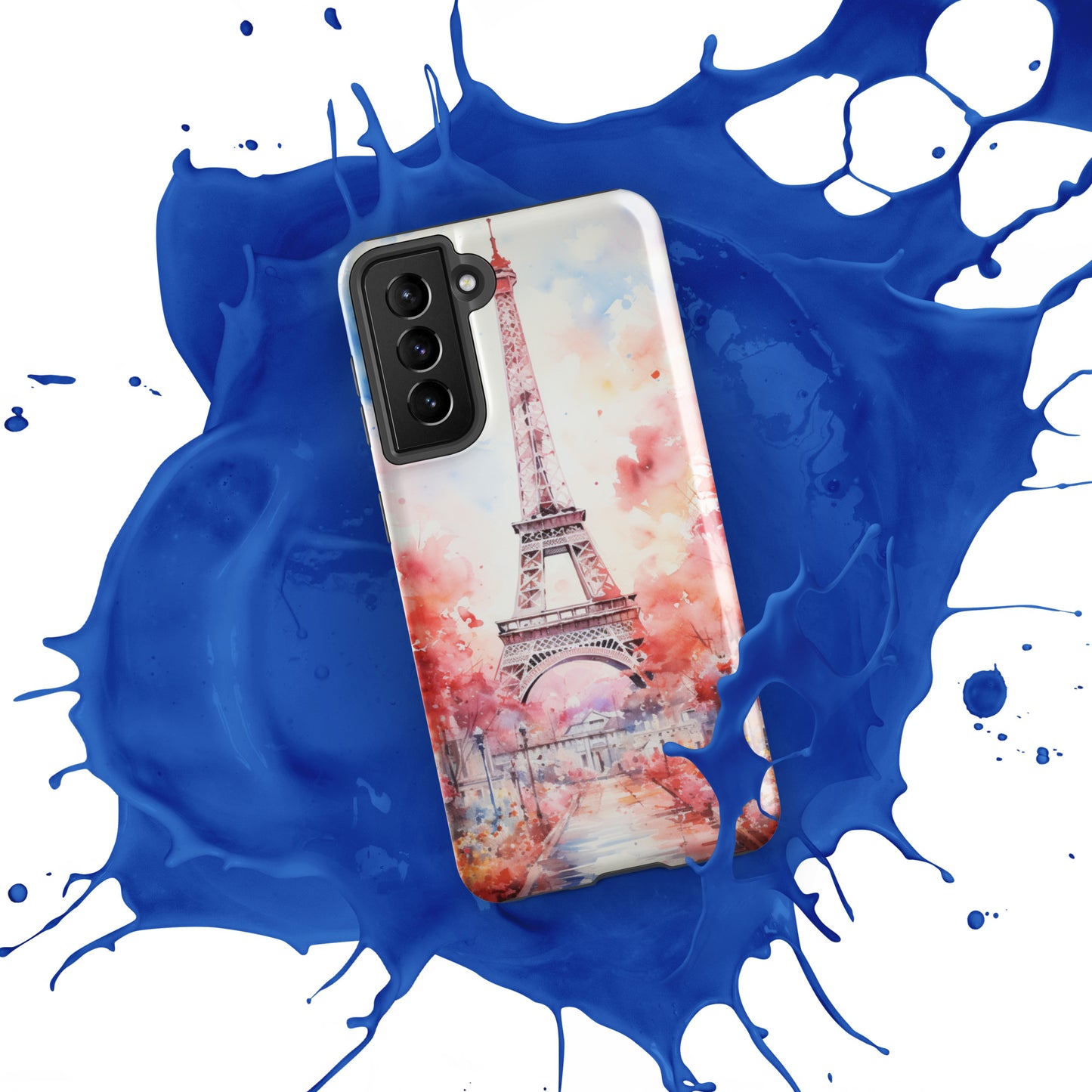 Watercolor Paris Dream Tough Case, Shockproof Phone Case,Cool Designed Phone Cases, Pocket-friendly