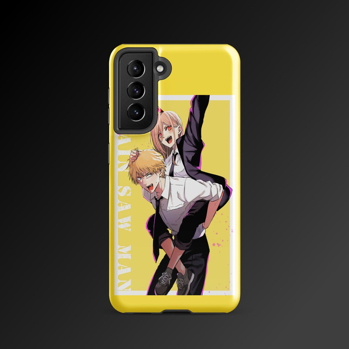 Chain Saw Man Tough Case, Shockproof Phone Case,Cool Designed Phone Cases, Pocket-friendly