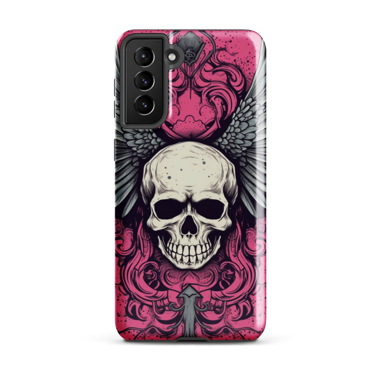 Skull Tough Case, Shockproof Phone Case,Cool Designed Phone Cases, Pocket-friendly