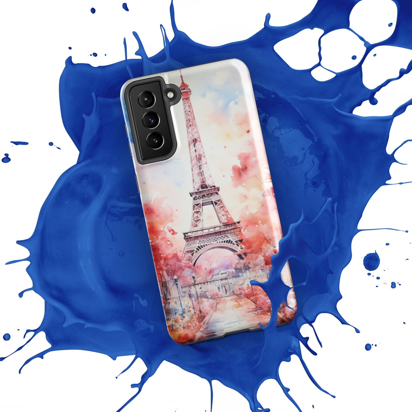 Watercolor Paris Dream Tough Case, Shockproof Phone Case,Cool Designed Phone Cases, Pocket-friendly