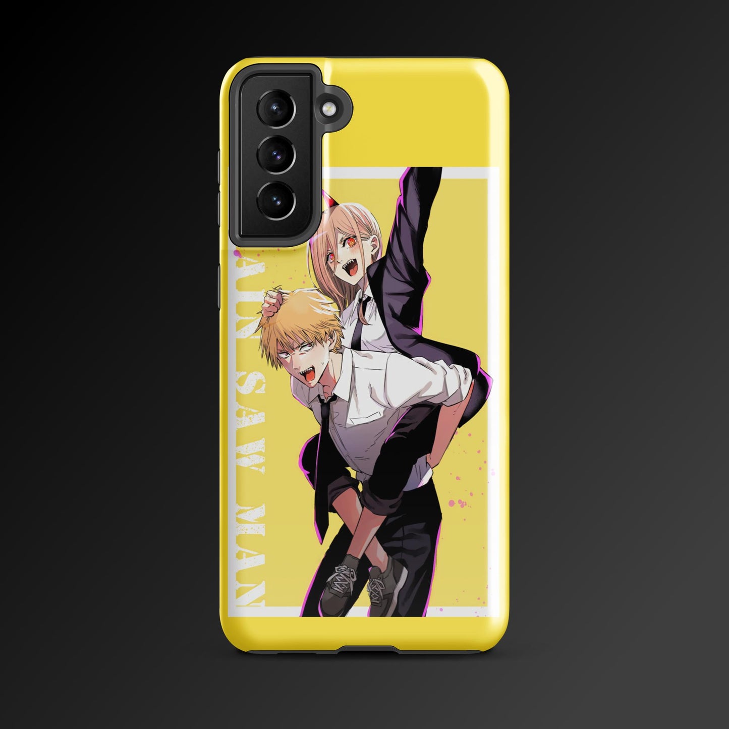 Chain Saw Man Tough Case, Shockproof Phone Case,Cool Designed Phone Cases, Pocket-friendly