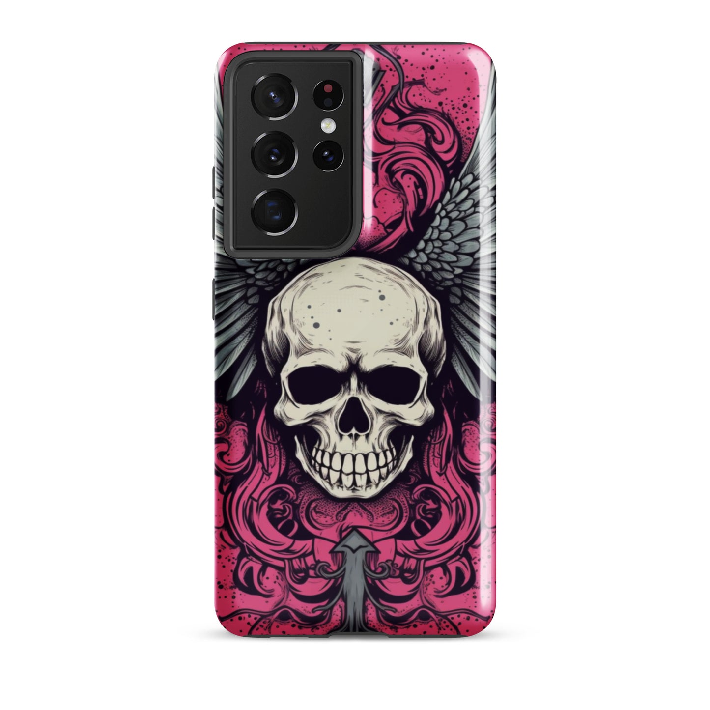 Skull Tough Case, Shockproof Phone Case,Cool Designed Phone Cases, Pocket-friendly