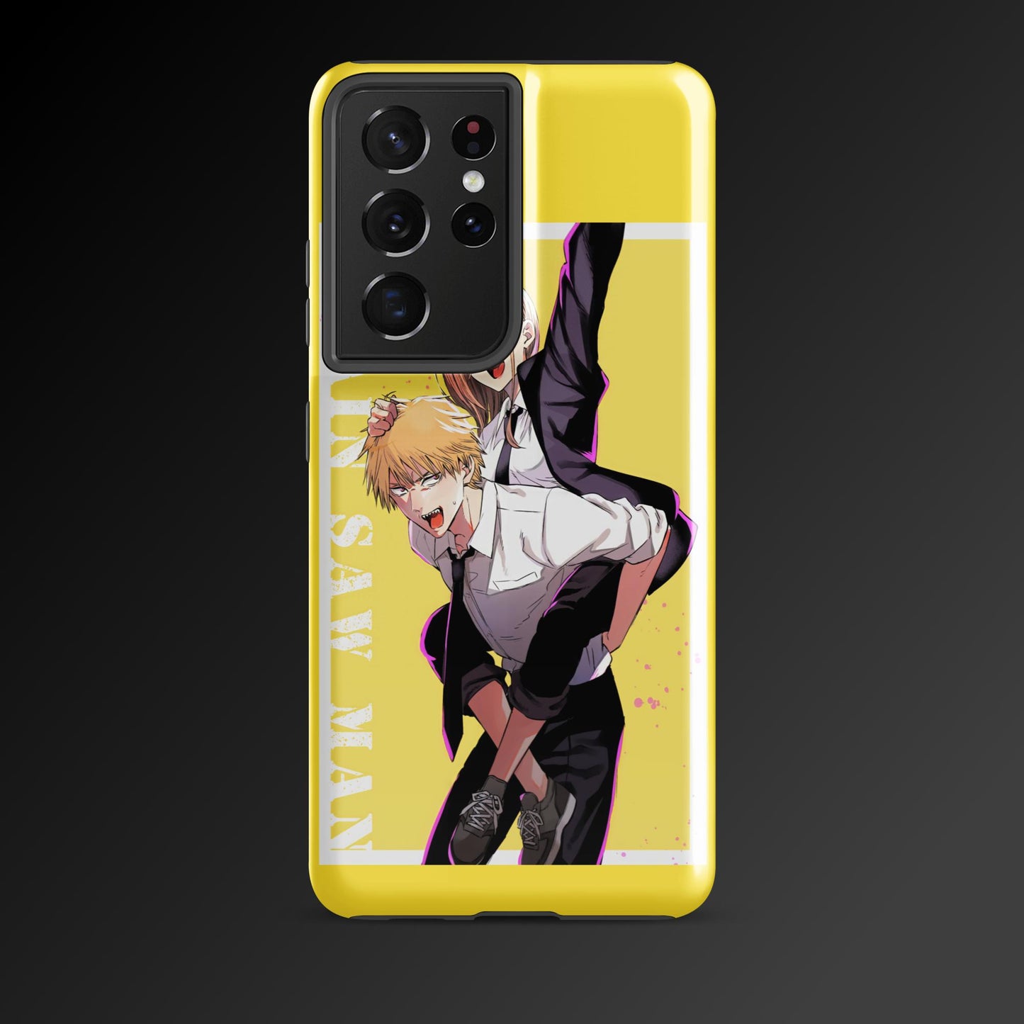 Chain Saw Man Tough Case, Shockproof Phone Case,Cool Designed Phone Cases, Pocket-friendly