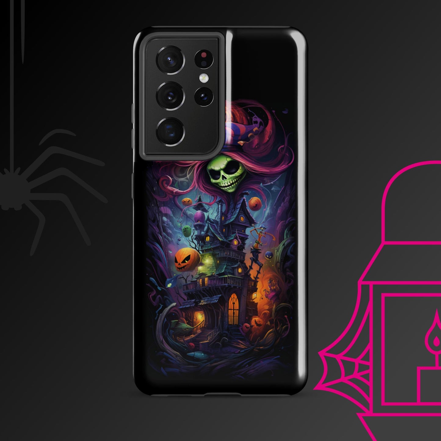 Haunted House Party Tough Case, Shockproof Phone Case,Cool Designed Phone Cases, Pocket-friendly