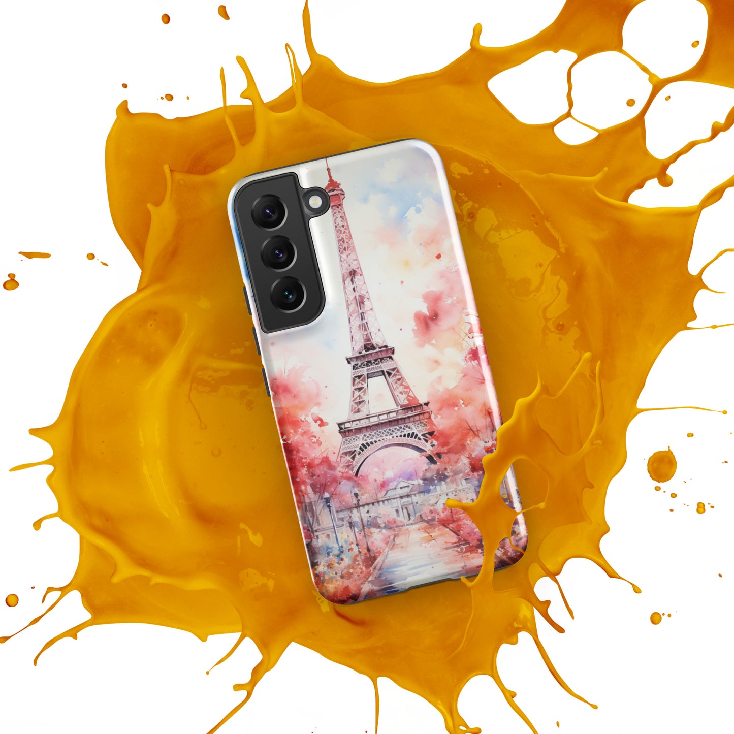 Watercolor Paris Dream Tough Case, Shockproof Phone Case,Cool Designed Phone Cases, Pocket-friendly